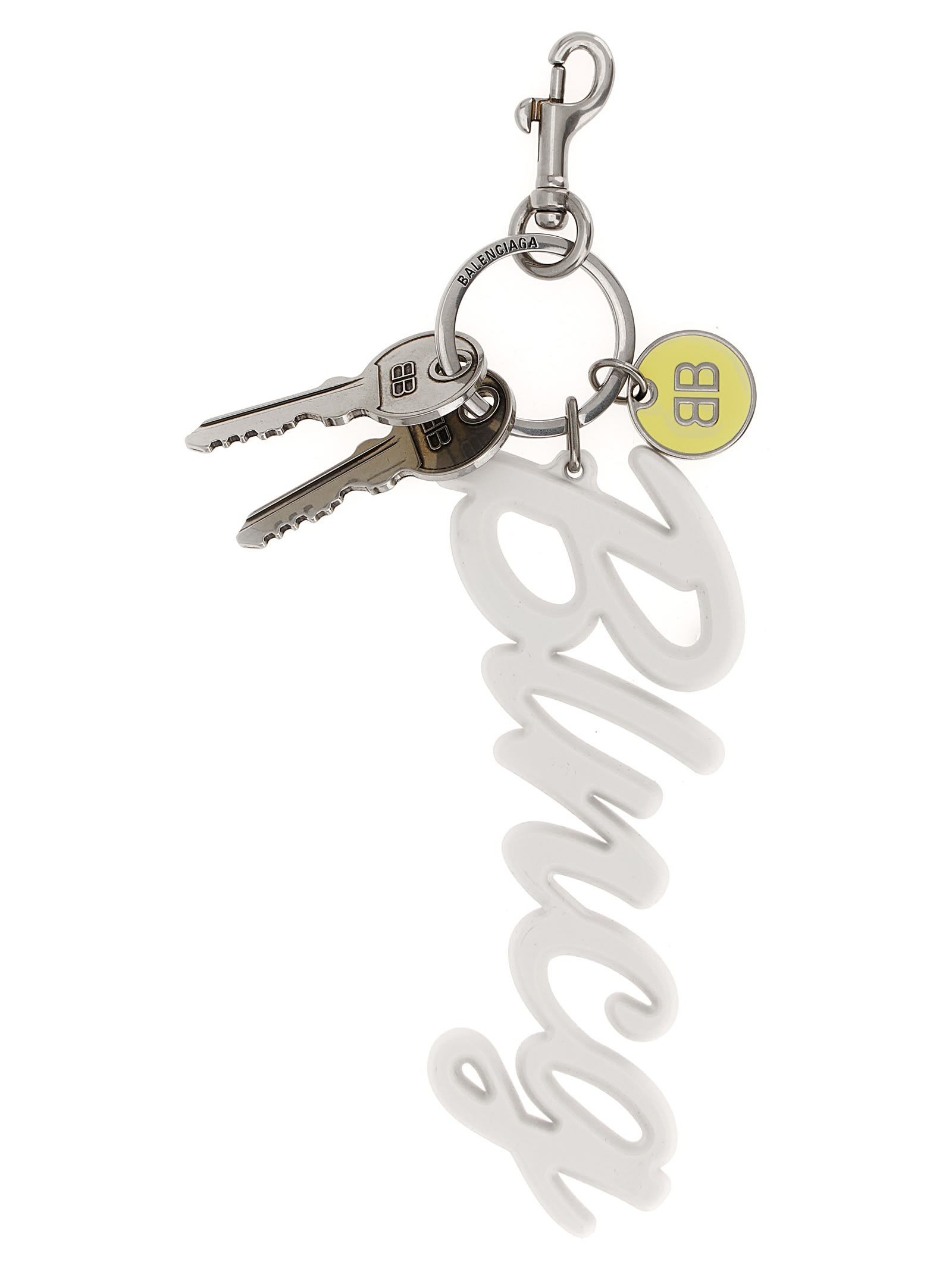 【BALLENCIAHA】BB Keyring Balenciaga 'bb' Keyring | italist
