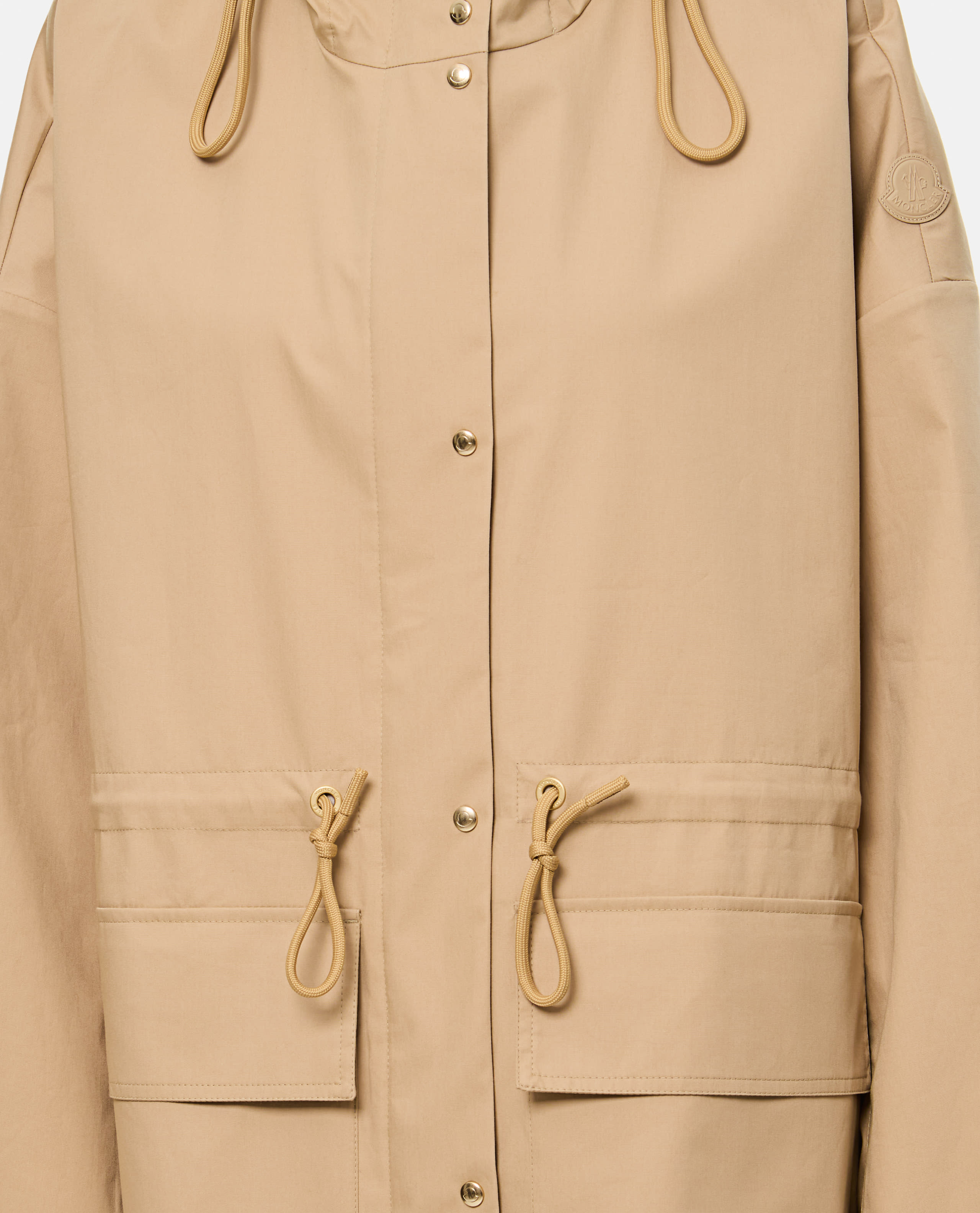 Moncler Gaillon Hooded Parka In Cotton | italist