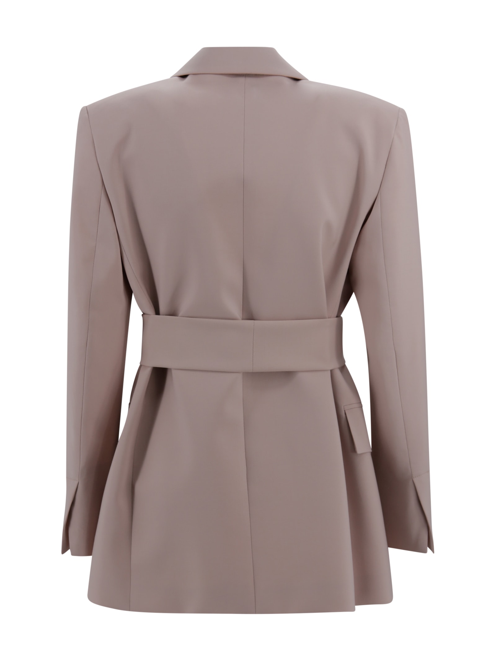Weekend Max Mara Powder Pink Wool Teso Blazer | italist