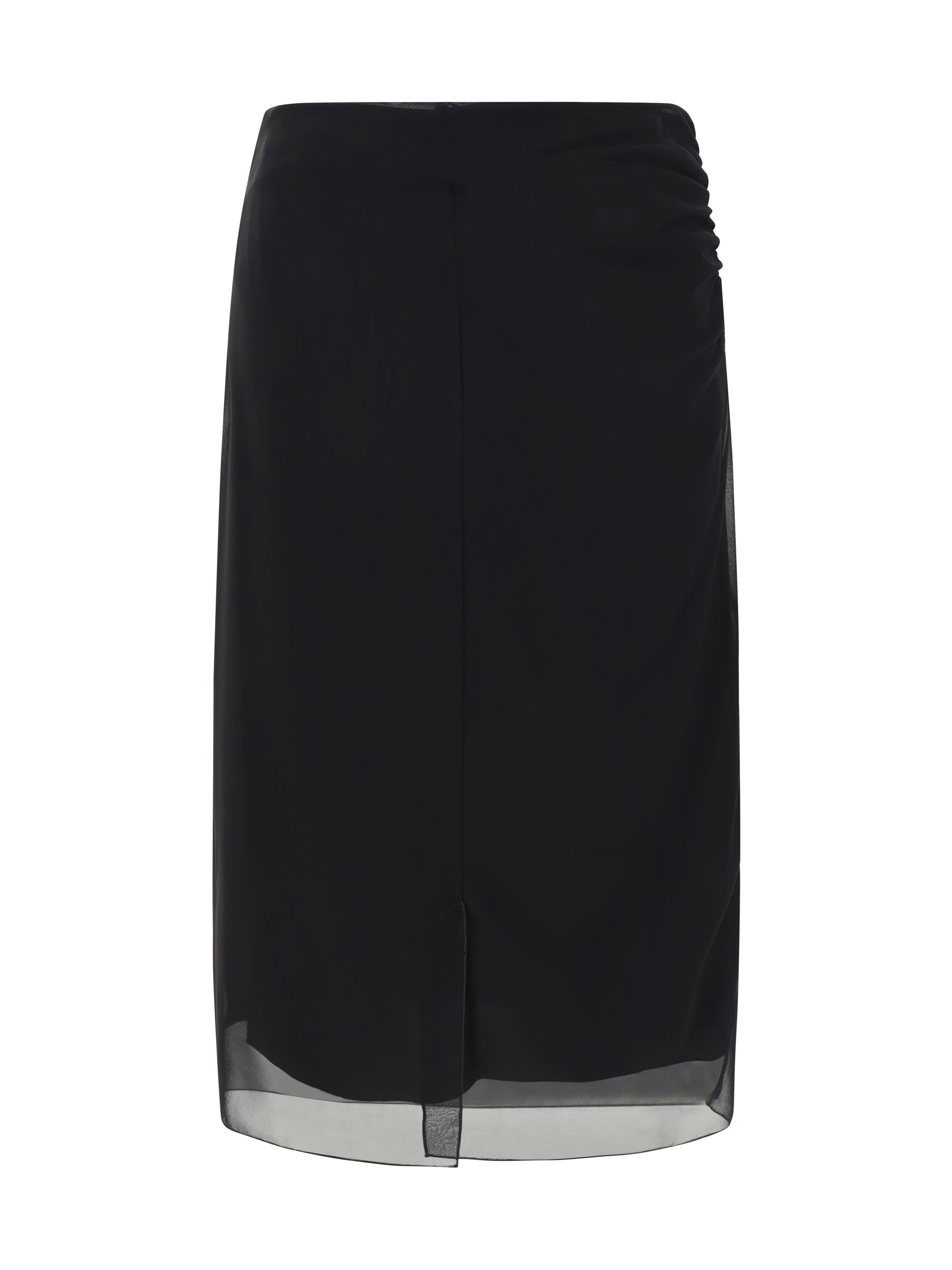 スカート PRADA Nylon midi skirt Multicolor P123JSOOO15AE Sapphire Blue Printed Nylonette Midi-skirt | PRADA