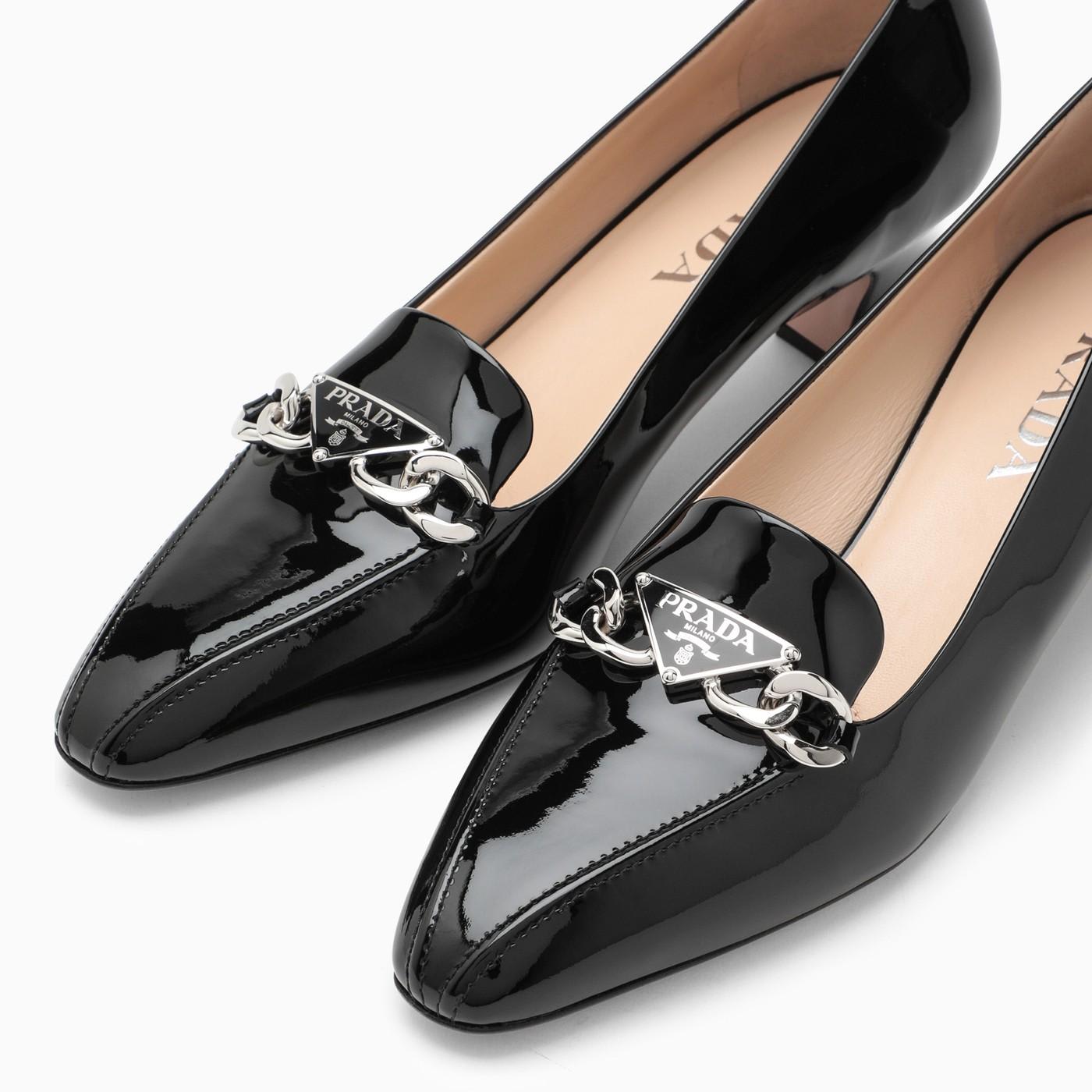 フラットシューズ Prada moccasin Prada Moccasin With Heel | italist