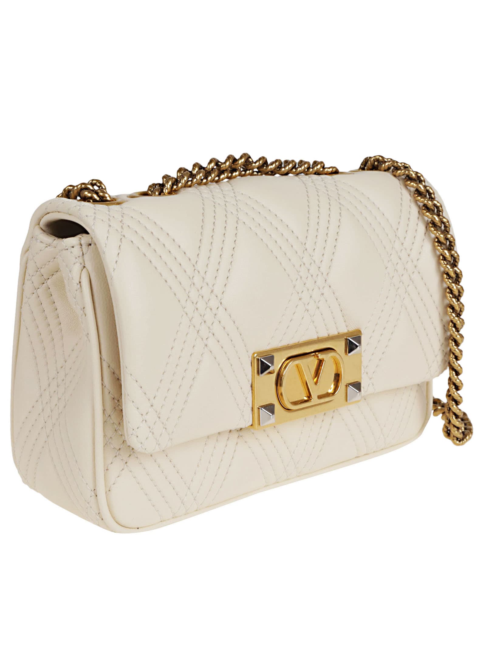 【関税&送料込】Valentino Garavani Quiltie 67 Valentino Garavani Quiltie 67 Medium Shoulder Bag In Quilted