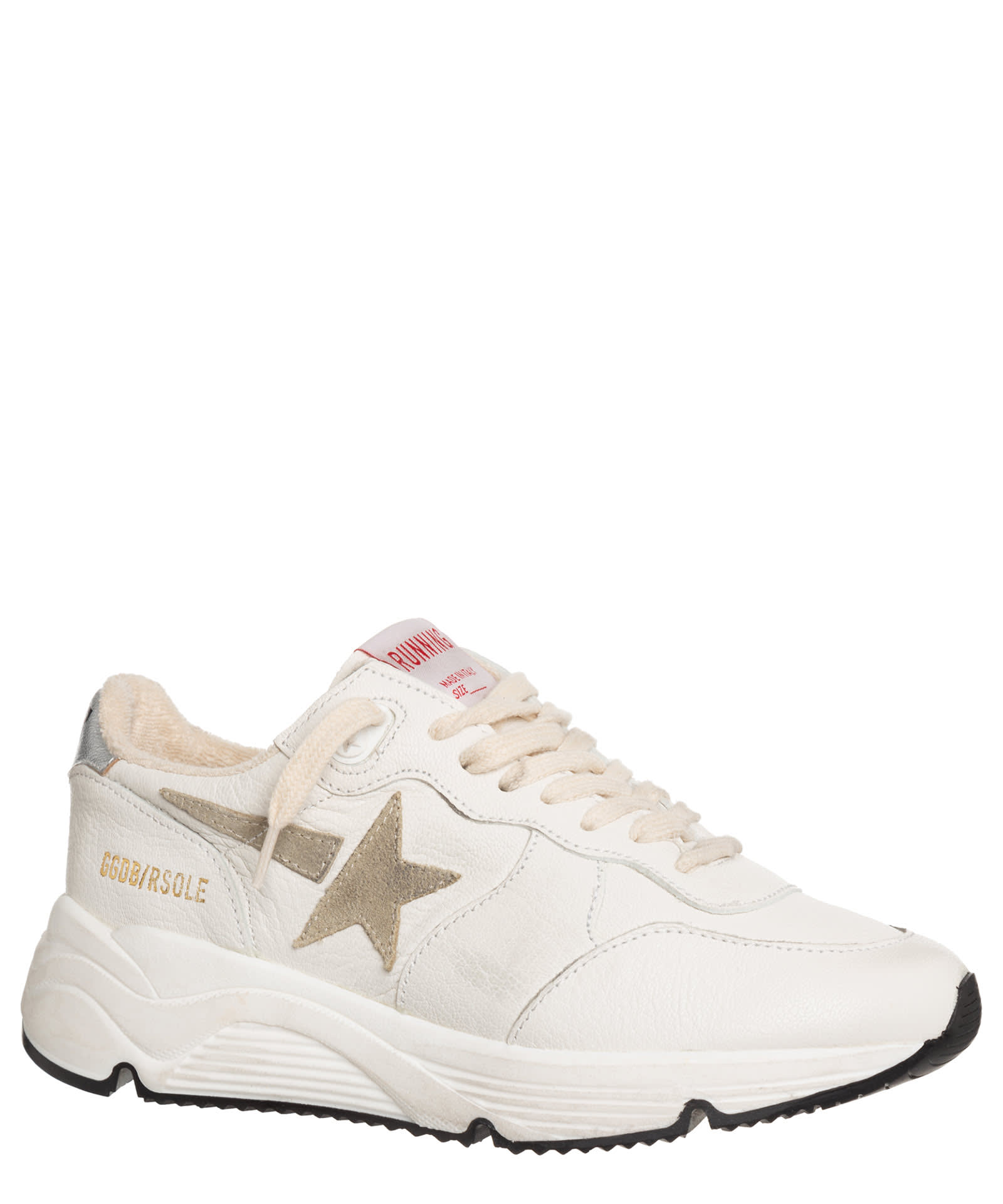 Golden Goose Running Sole Leather Sneakers | italist, ALWAYS LIKE