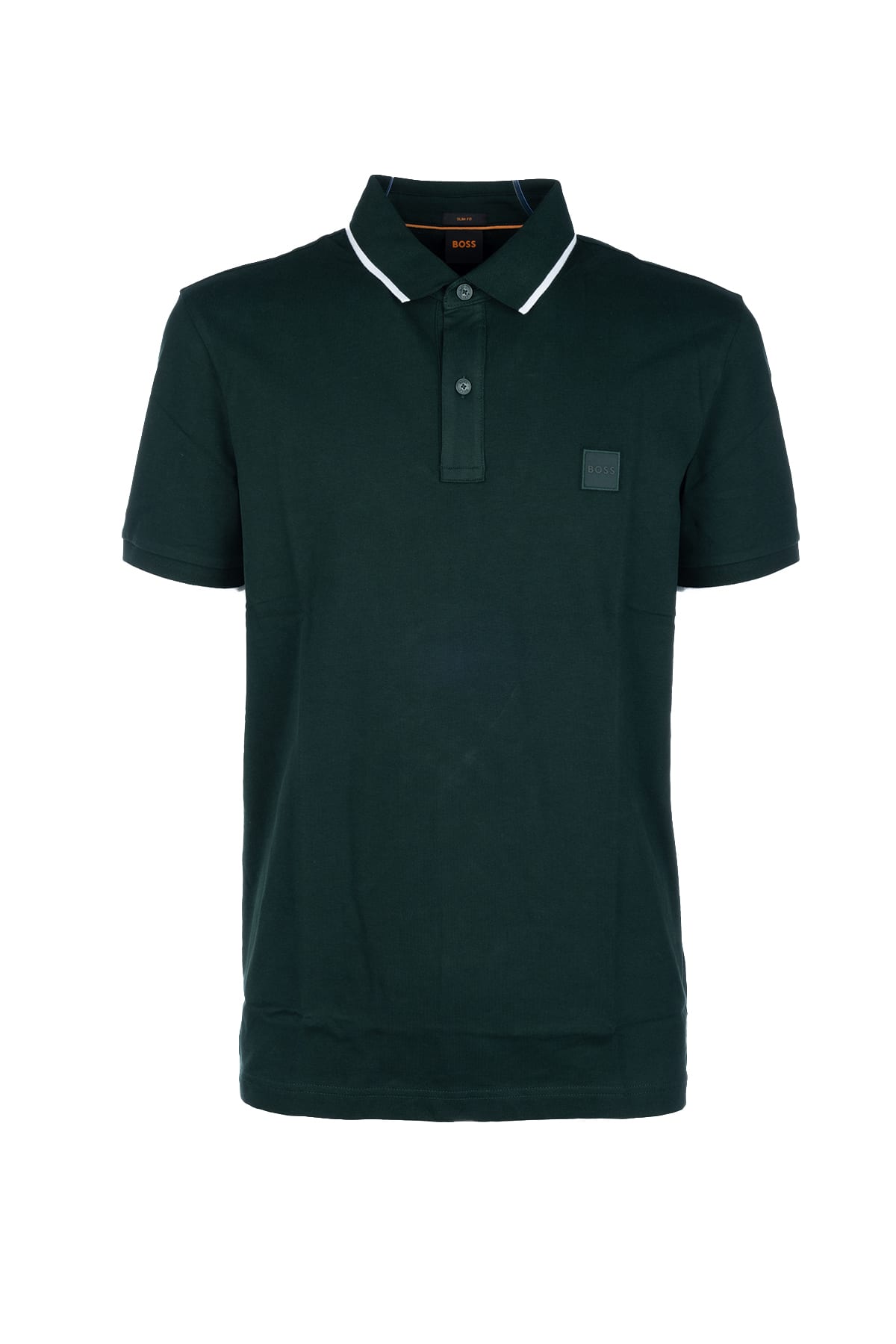 Tシャツ・カットソー Hugo Boss SS25 Piquee polo shirt (50468362 001) BOSS - Cotton-piqué T-shirt with five-button placket - Black