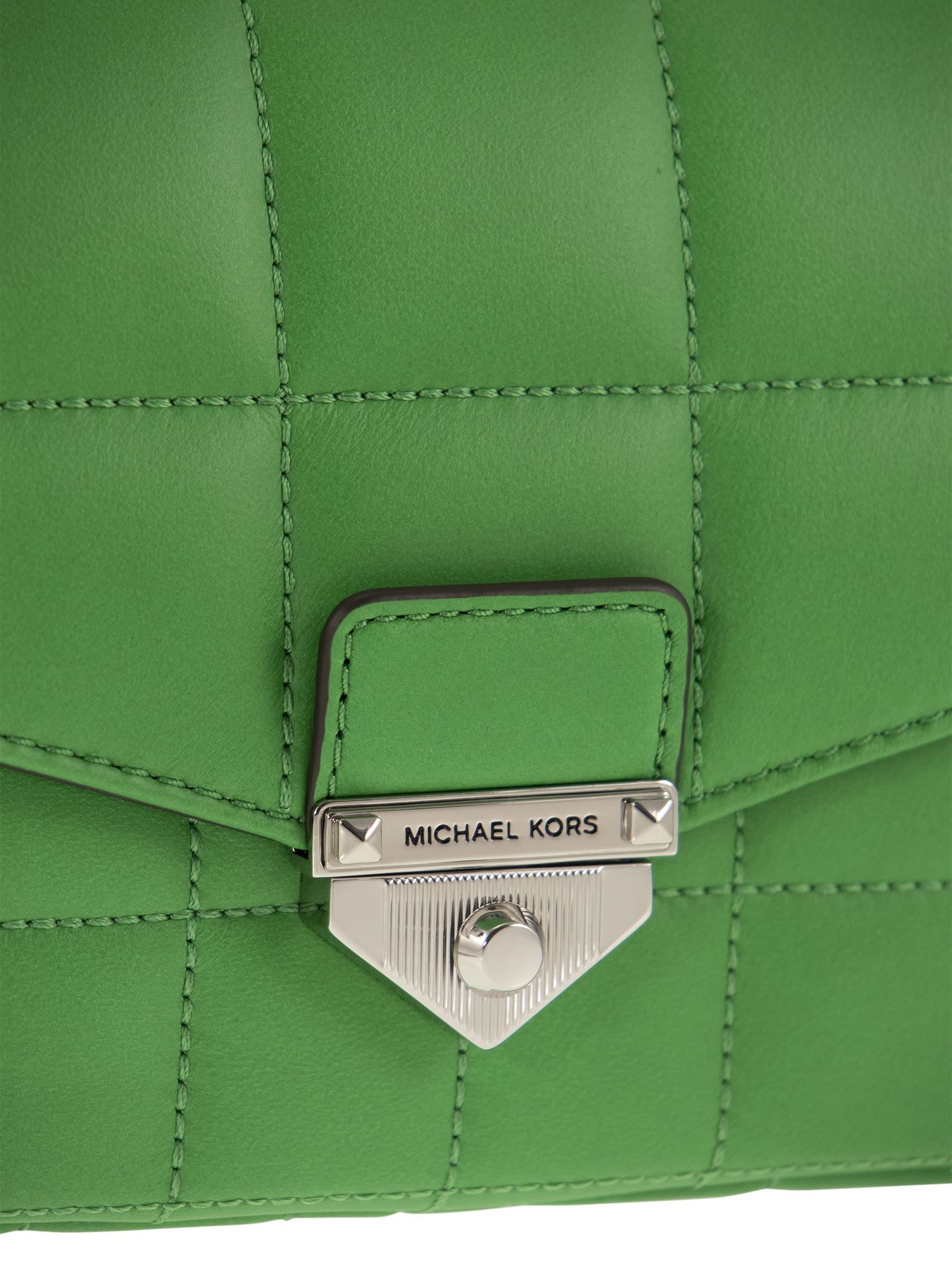 Michael Kors Soho Small Green Crossbody Bag