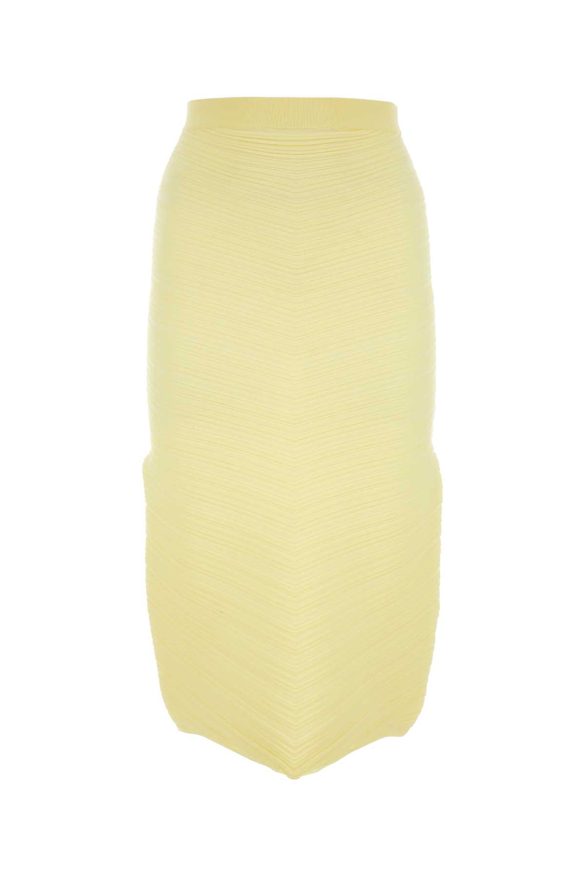 スカート BOTTEGA VENETA YELLOW STRETCH COTTON BLEND SKIRT Bottega Veneta Yellow Stretch Cotton Blend Skirt | italist
