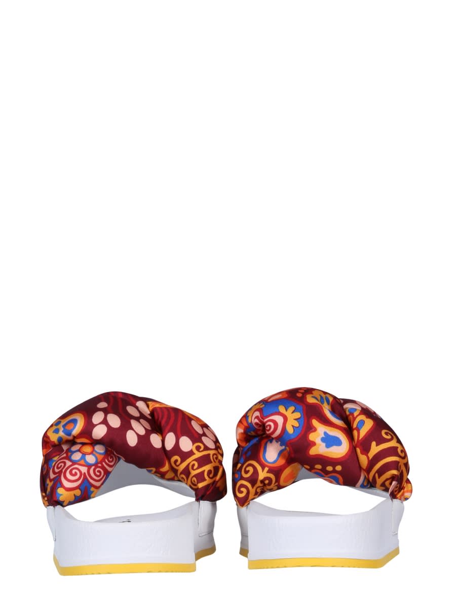 サンダル・ミュール La DoubleJ SS22 BRAID SLIDE SANDALS (SHO0005_FOD001TAR0001) La DoubleJ Braid Slide Sandals | italist