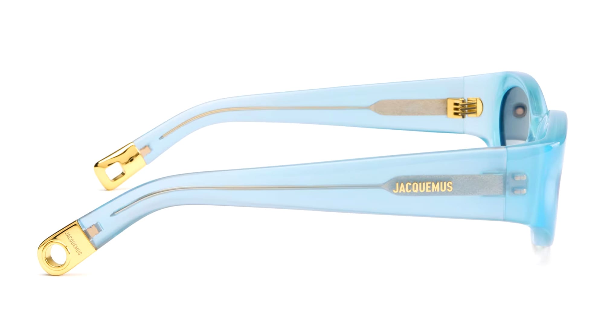 Jacquemus Ovalo - Light Blue Sunglasses | italist