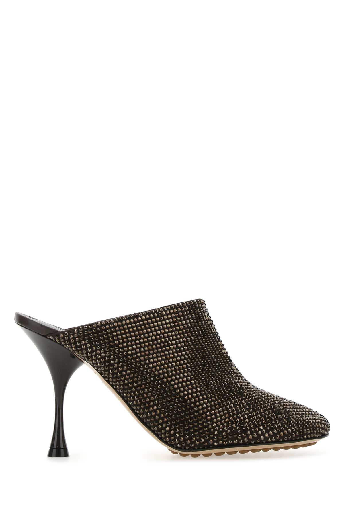 サンダル・ミュール Bottega Veneta Embellished suede Sparkle Dot Sock mules Bottega Veneta Embellished Suede Sparkle Dot Sock Mules