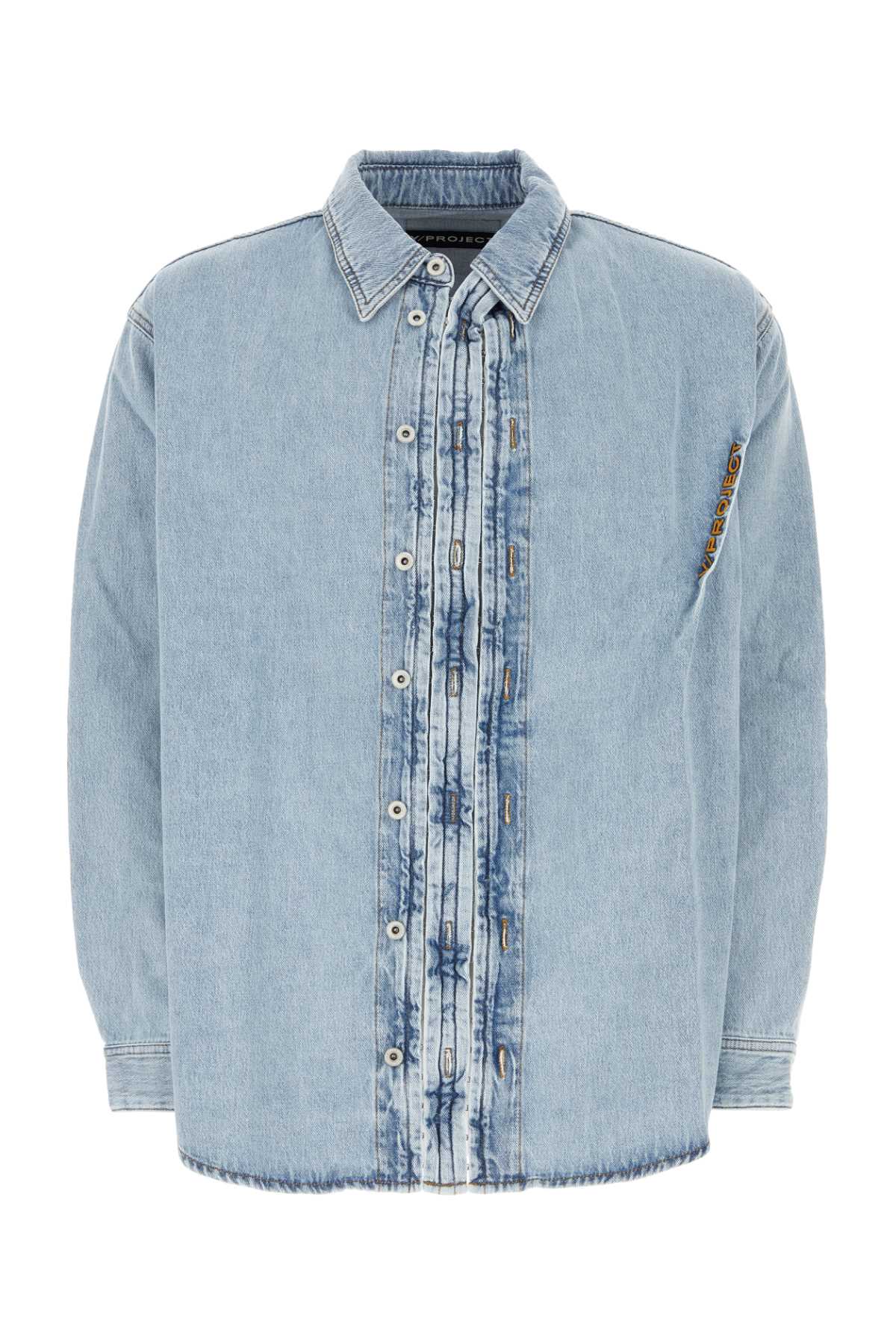【新品定価12.5万】Y/PROJECT デニム シャツ DENIM SHIRT 新品定価12.5万】Y/PROJECT デニム シャツ DENIM SHIRT