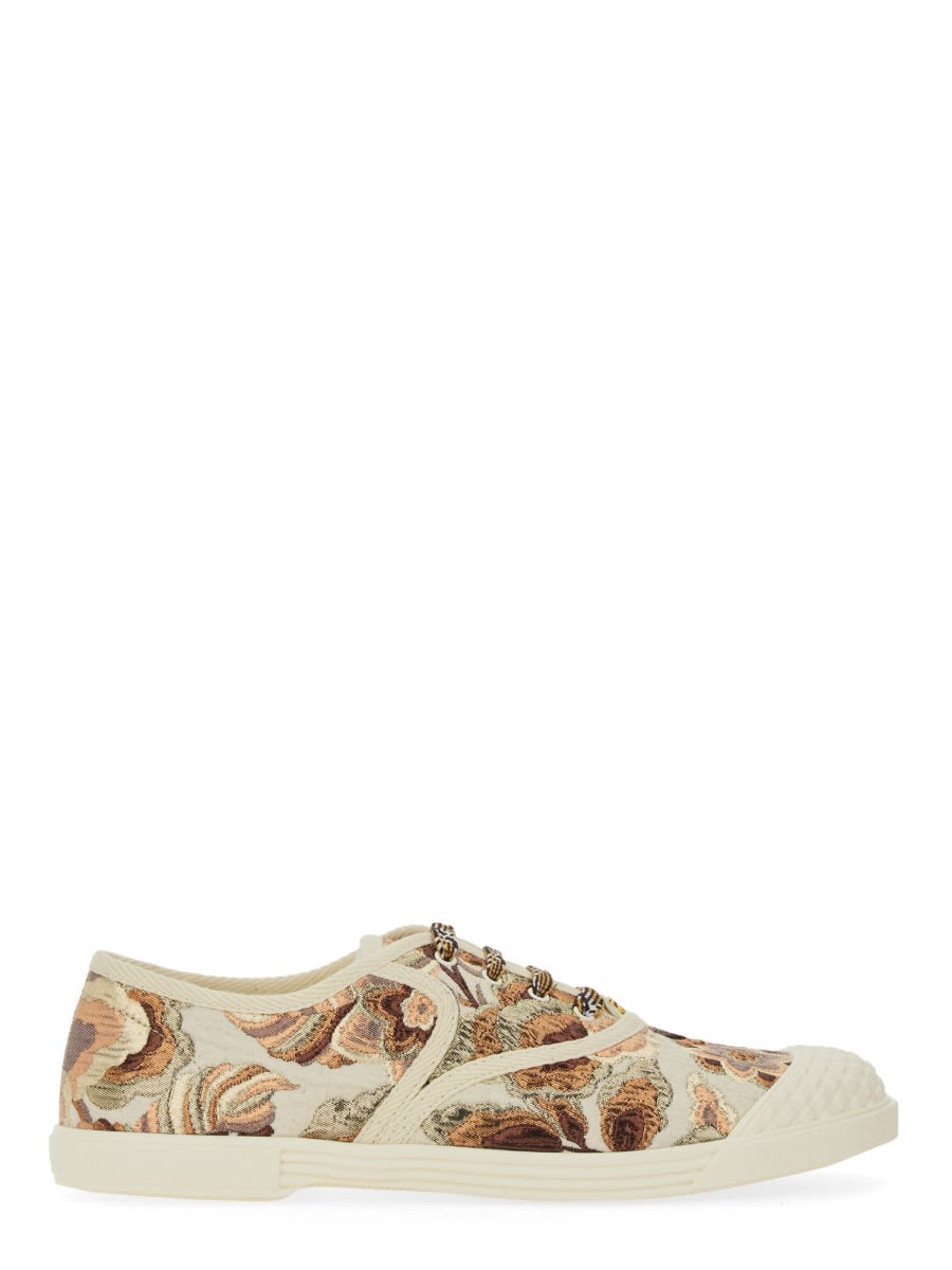 スニーカー VALENTINO SS25 \"BAY BY BAY\" SNEAKER (6W2S0LH8TAQ QLN) VALENTINO GARAVANI Bay by Bay rubber-trimmed metallic