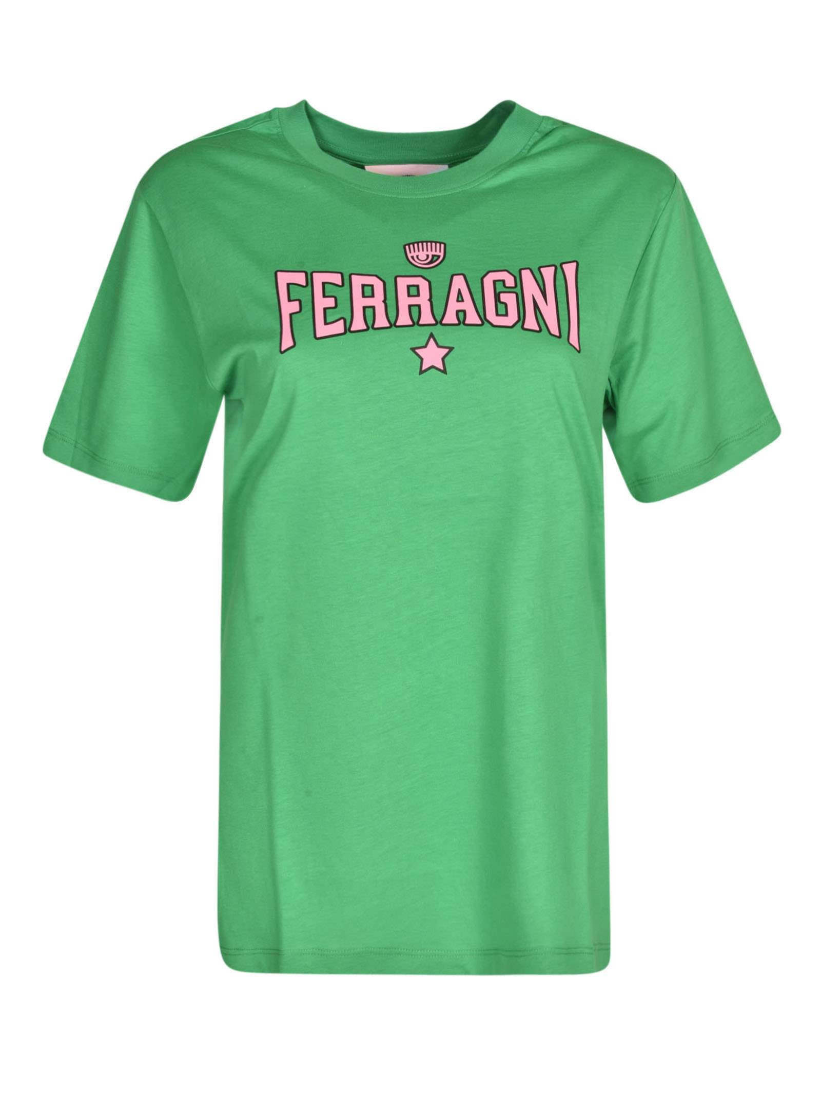 Chiara Ferragni Logo Print Eye Star T-shirt | italist