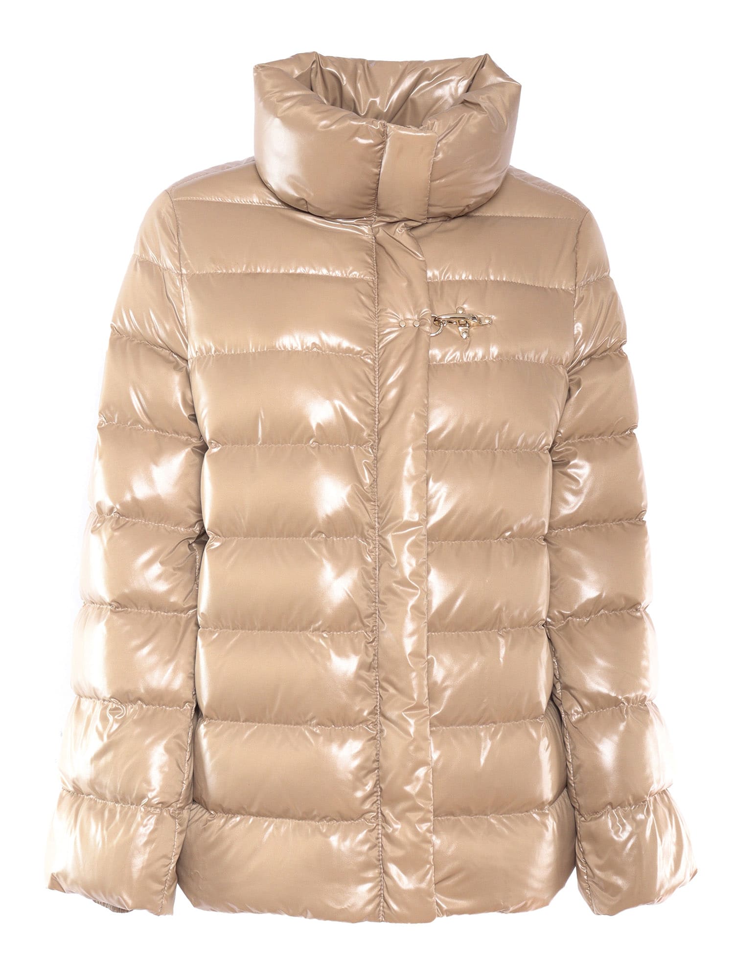 ダウンジャケット・コート Fay FW24 3-hook cropped down jacket (NAW32493120 R400) Fay Nylon Down Jacket With Hook | italist