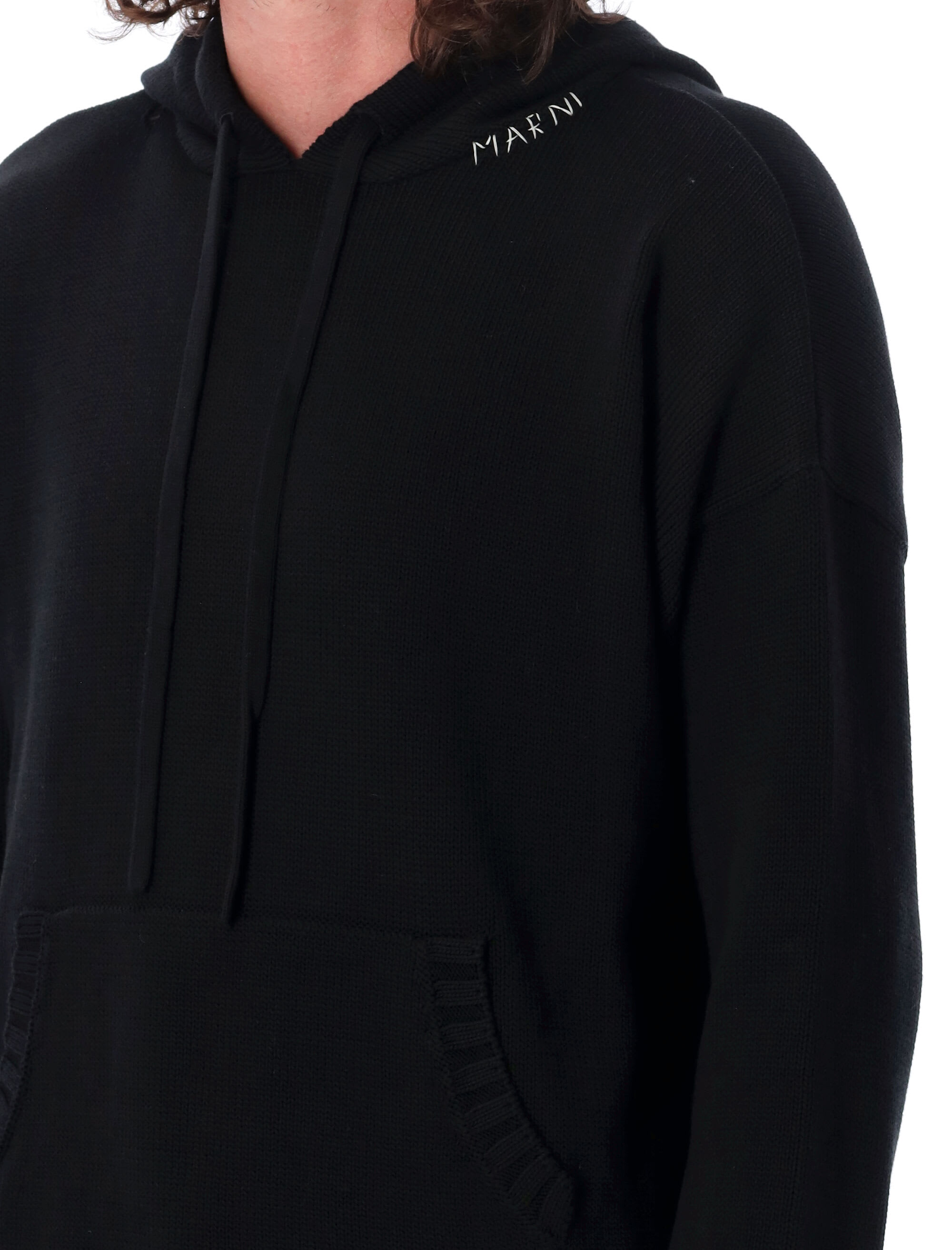 パーカー・フーディ Marni Hooded Broken Knit hoodie Marni Hooded Broken Knit | italist