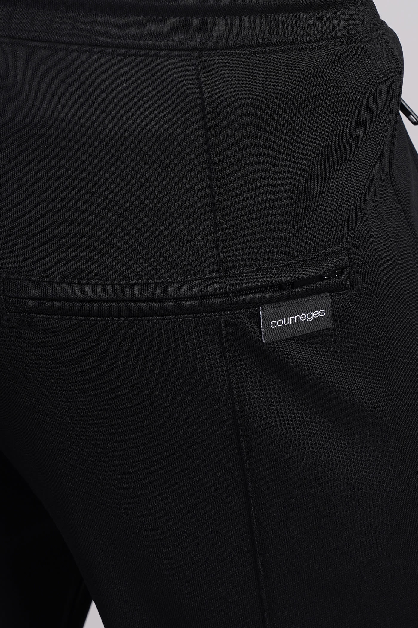 Courrèges Pants In Black Polyester | italist