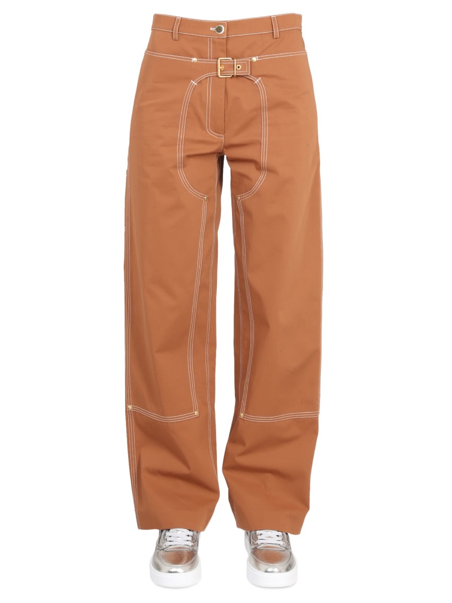 パンツ Stella McCartney FW22 PANTS WITH BUCKLE (640038_3AU4502003) Stella McCartney Pants With Buckle | italist