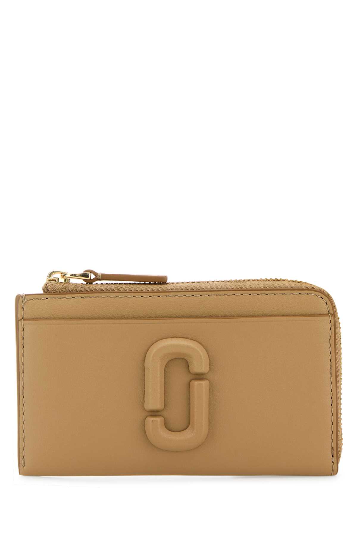 【関税&送料込】Marc Jacobs Camel Leather Card Holder Marc Jacobs Camel Leather Card Holder | italist