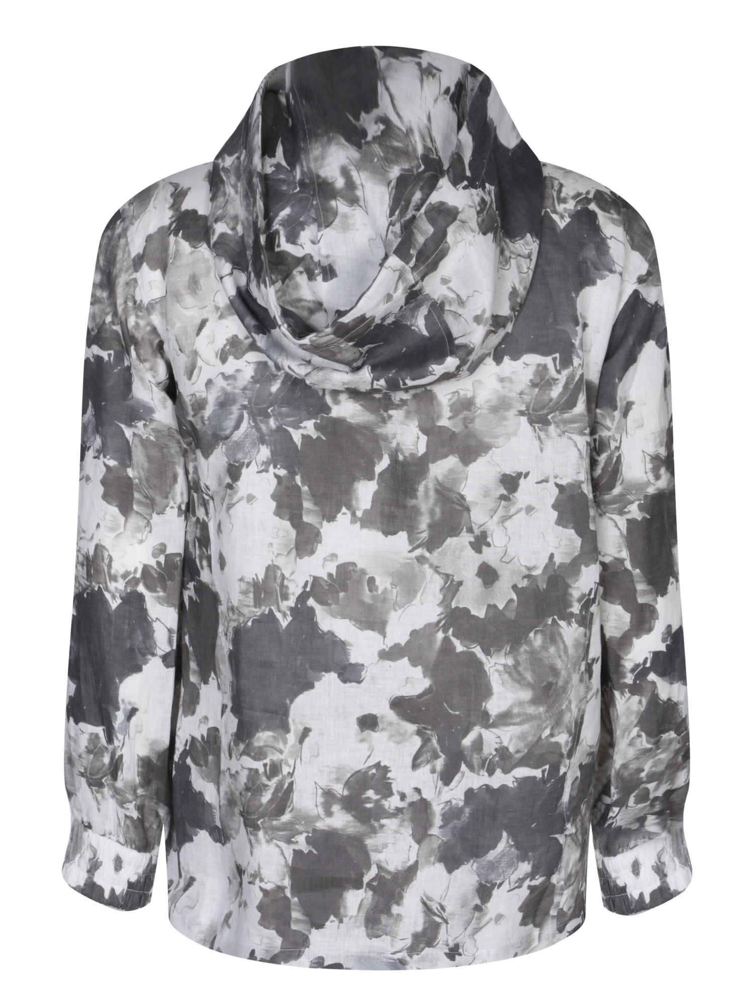 【送料&関税込】Kiton Zip Hoodie With Grey/white Pattern Kiton Zip Hoodie With Grey/white Pattern | italist