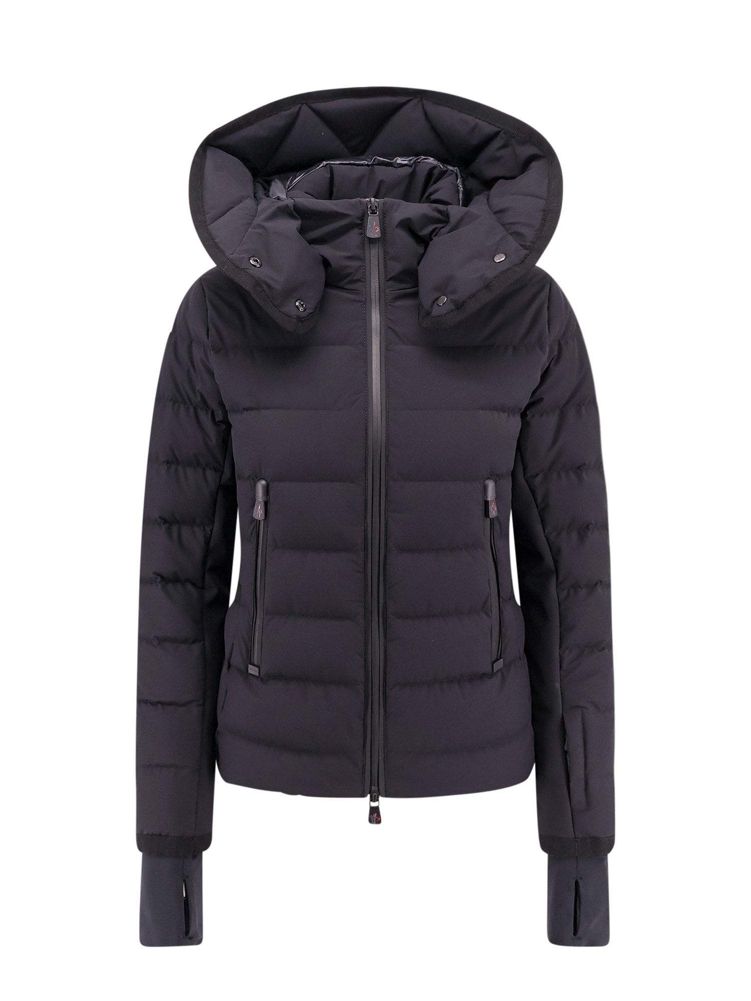 Size 0★アウトレット★秋冬MONCLER GRENOBLE★ファー付LAMOURA MONCLER Grenoble Lamoura Fur Trim Parka Ski Jacket in Pink