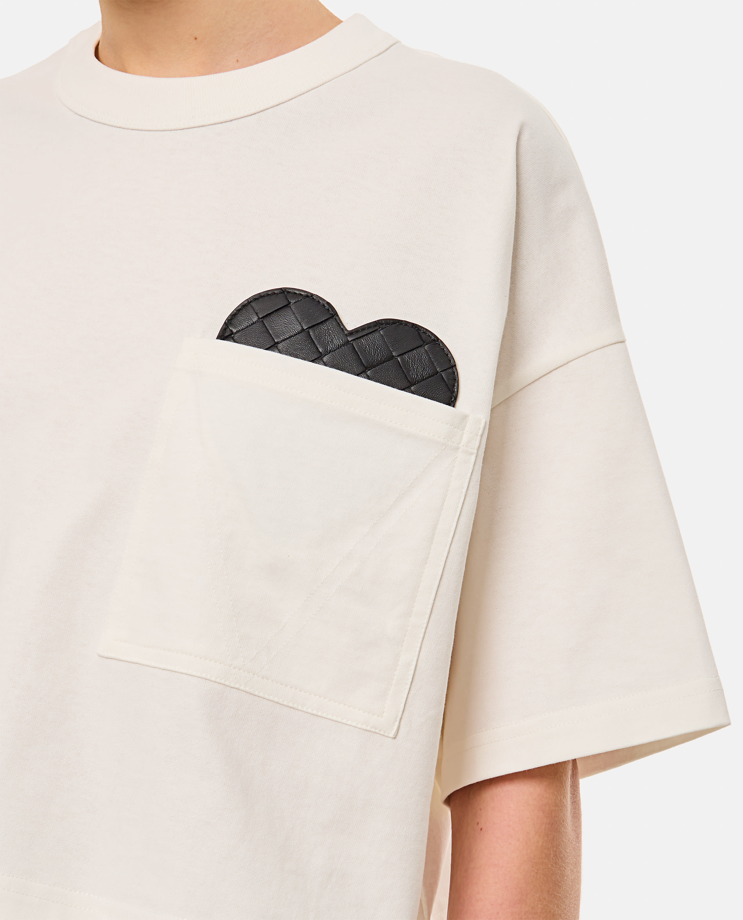 VIP【送料関税込】BOTTEGA VENETA CROPPED COTTON T-SHIRT Bottega Veneta Cropped Jersey T-Shirt | Saks Fifth Avenue
