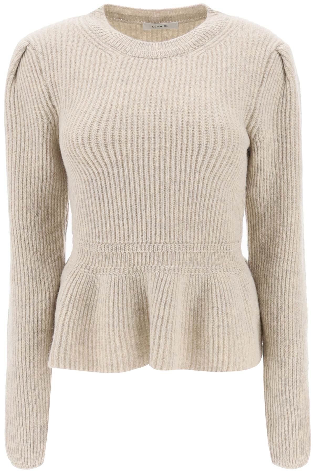 Lemaire Wool Peplum Sweater italist - Main Image