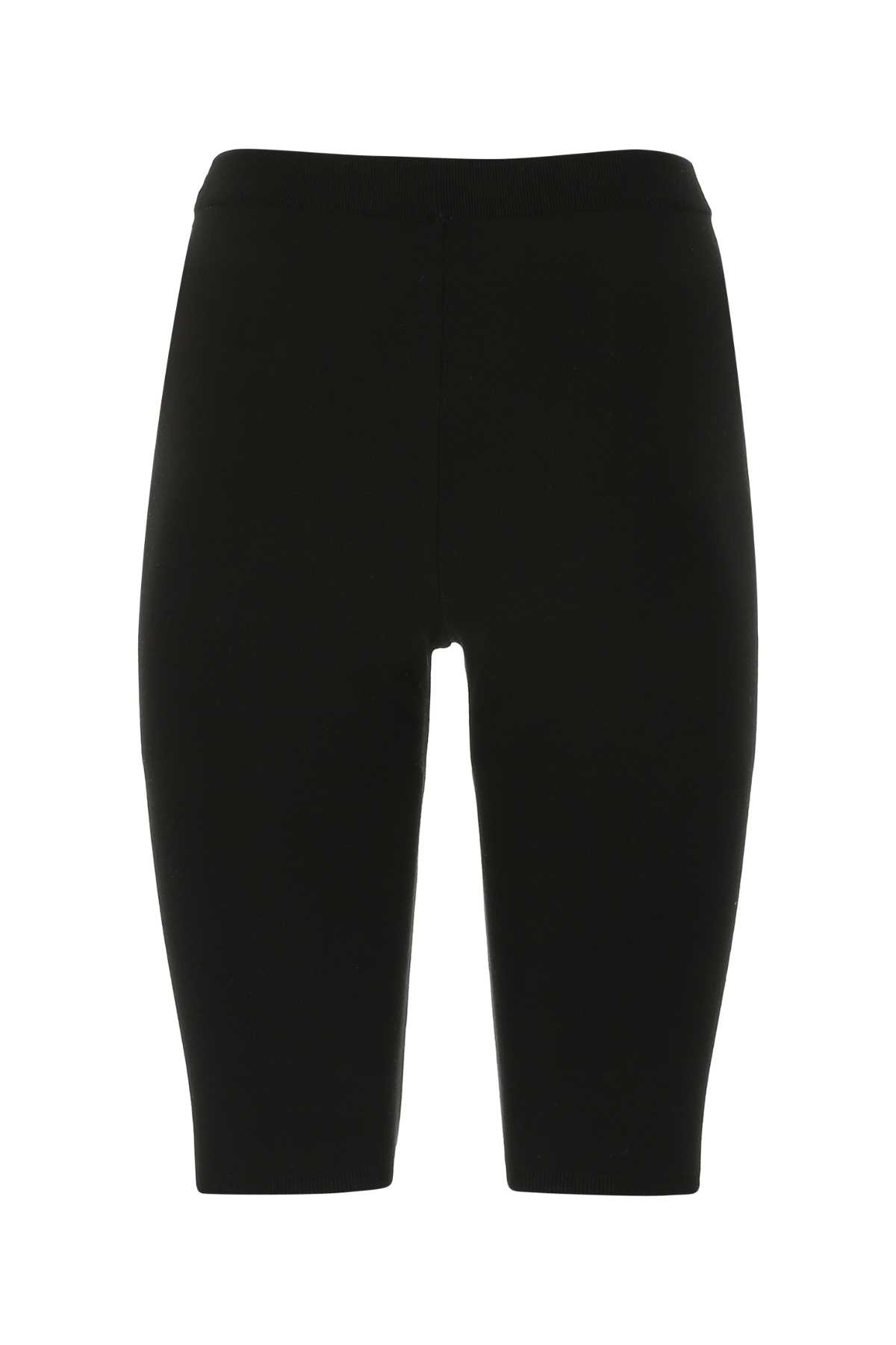 Tシャツ・カットソー PRADA Black Viscose Blend Leggings 1692beeddd41a278fa032268003759