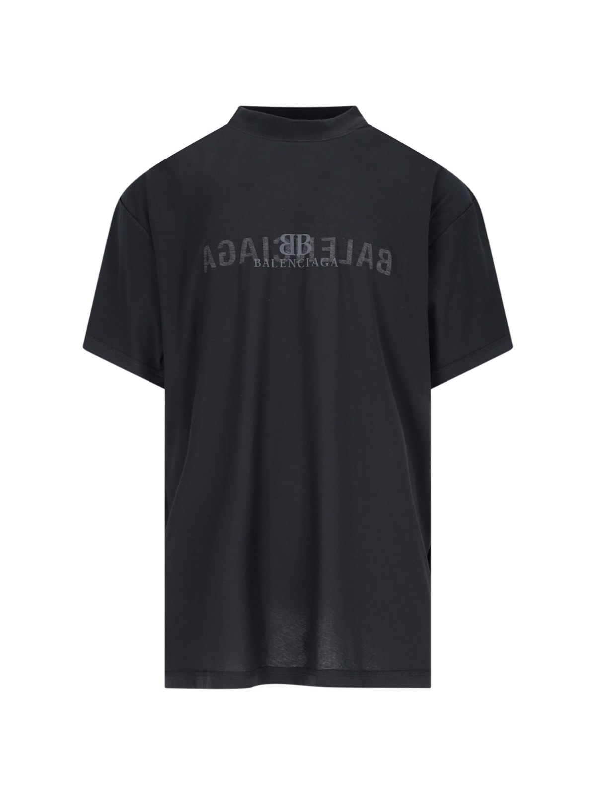 Balenciaga Oversized 'mirror' Logo T-shirt | italist, ALWAYS