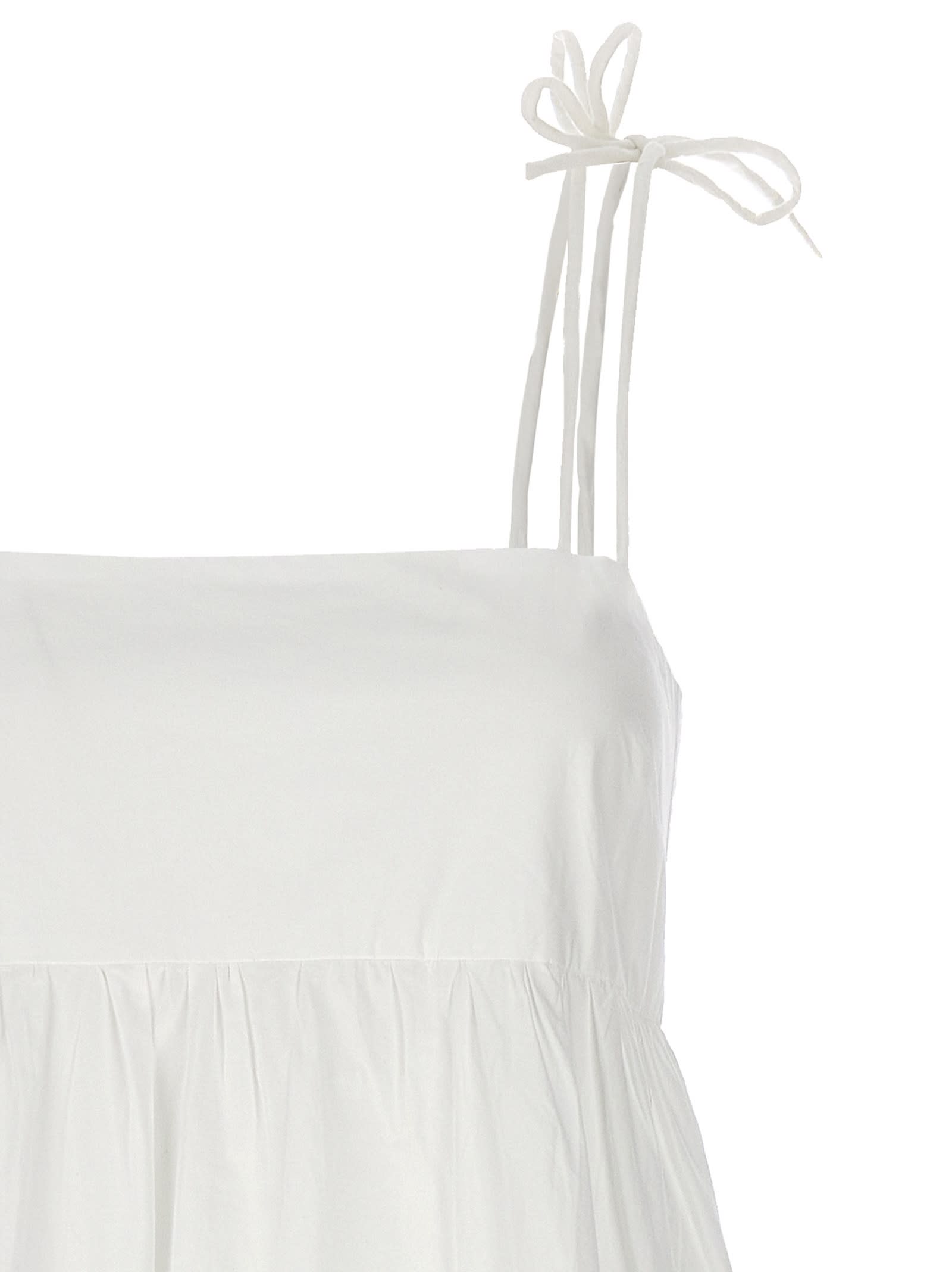 Ganni Bow Midi Dress | italist