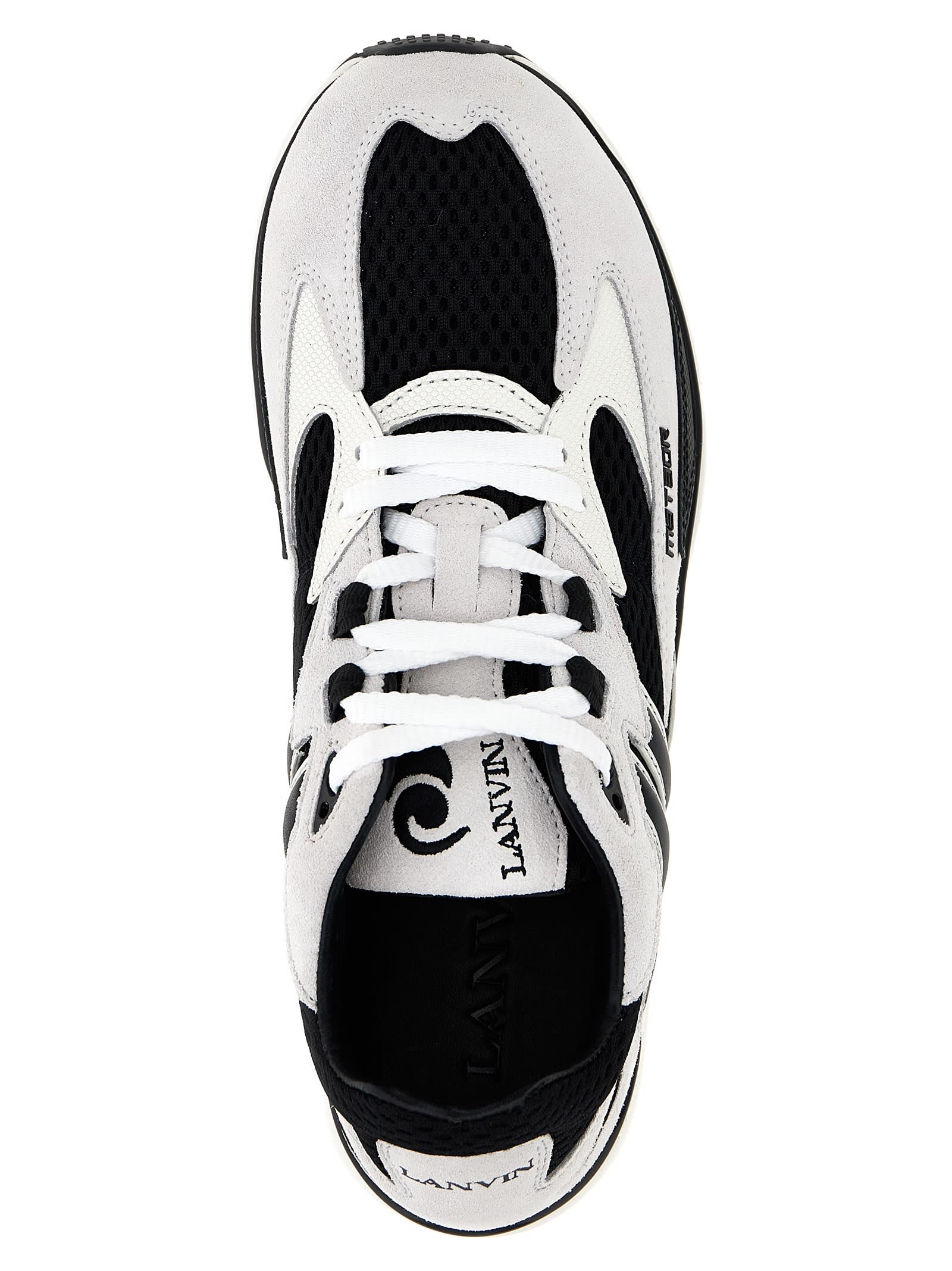 スニーカー LANVIN 'Meteor' sneakers White/Black Lanvin 'meteor' Sneakers | italist