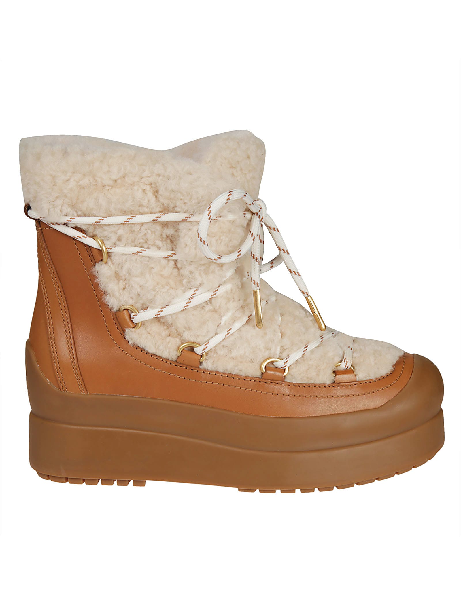 tory burch boots fur