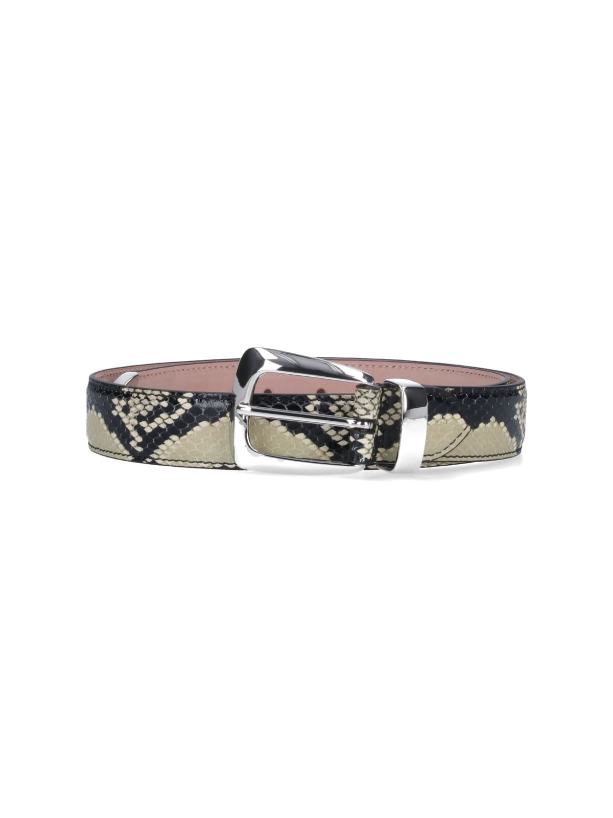【送料&関税込】Khaite Benny Python Print Belt 17165f3602796eccb9c357fc40e1d4
