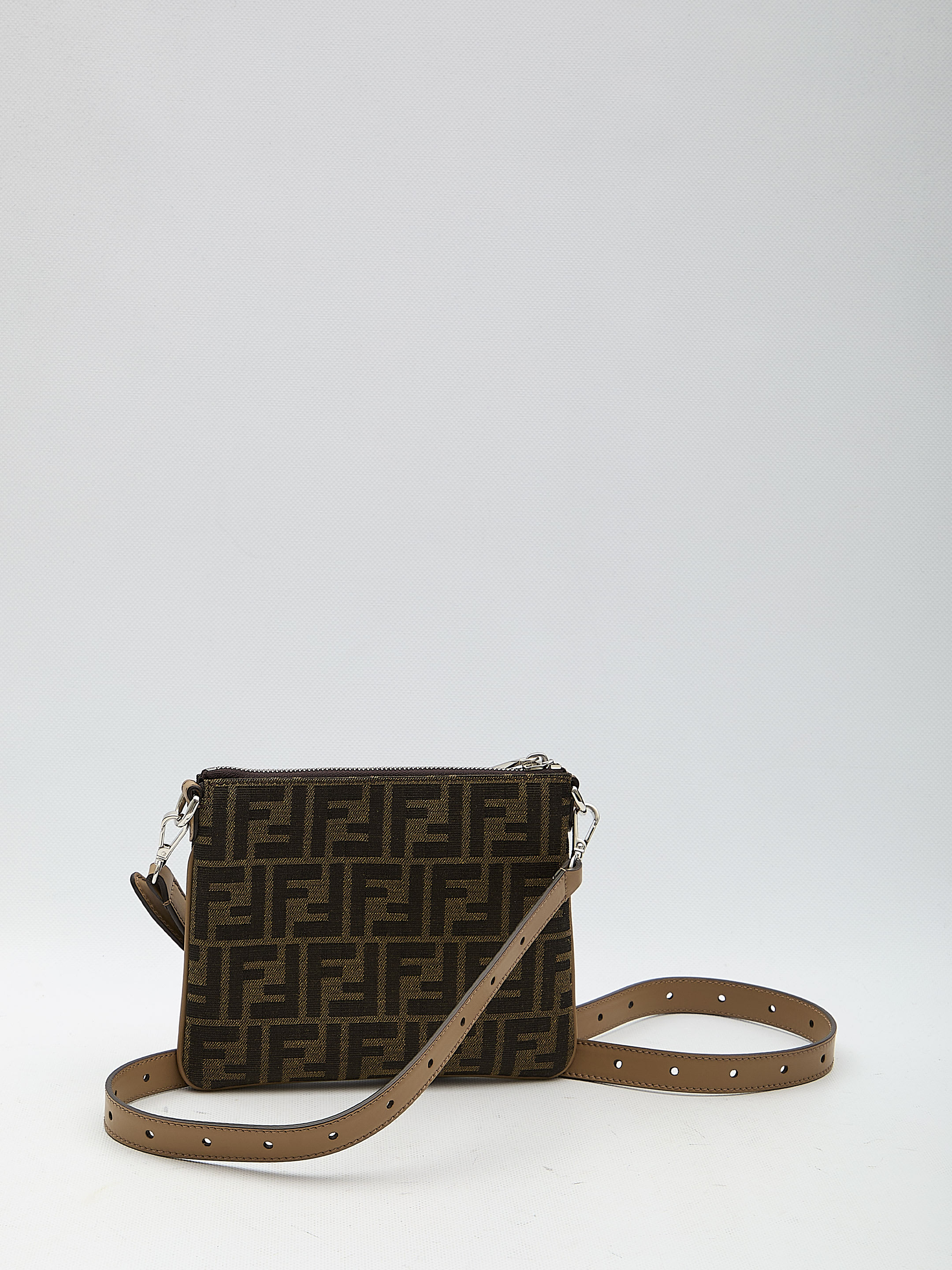 【FENDI】MINI FF AFTER BAG Fendi - After Bag Mini FF phone holder brown - The Corner