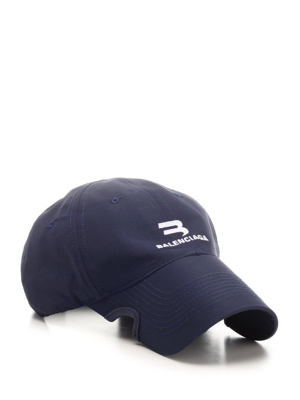 dead stock様　balenciaga cap L58 BALENCIAGA Cotton Logo Classic Baseball Cap 58 L Black White