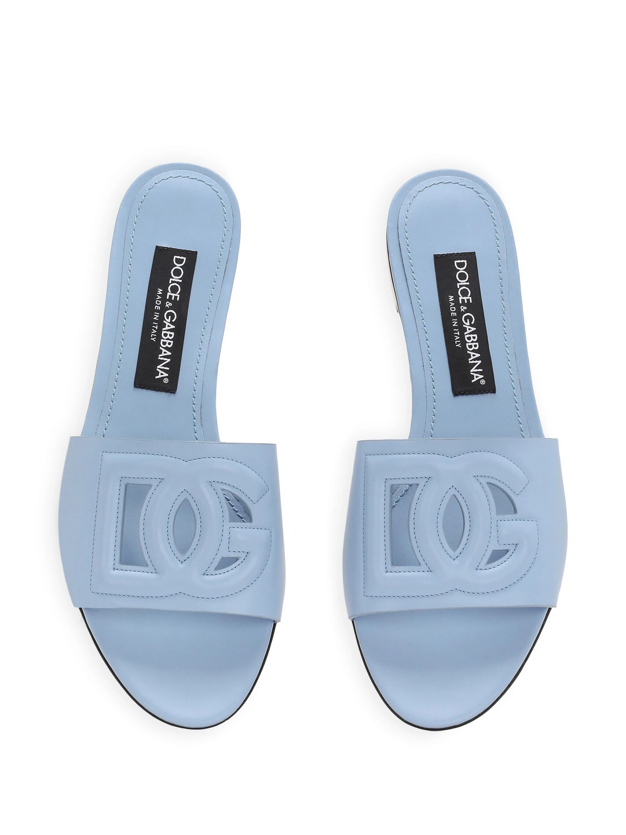 【Dolce Gabbana】CIABATTA FLAT VITELLO LISCIO◆CQ0608AW576 Dolce & Gabbana Ciabatta Flat Vitello Liscio | italist
