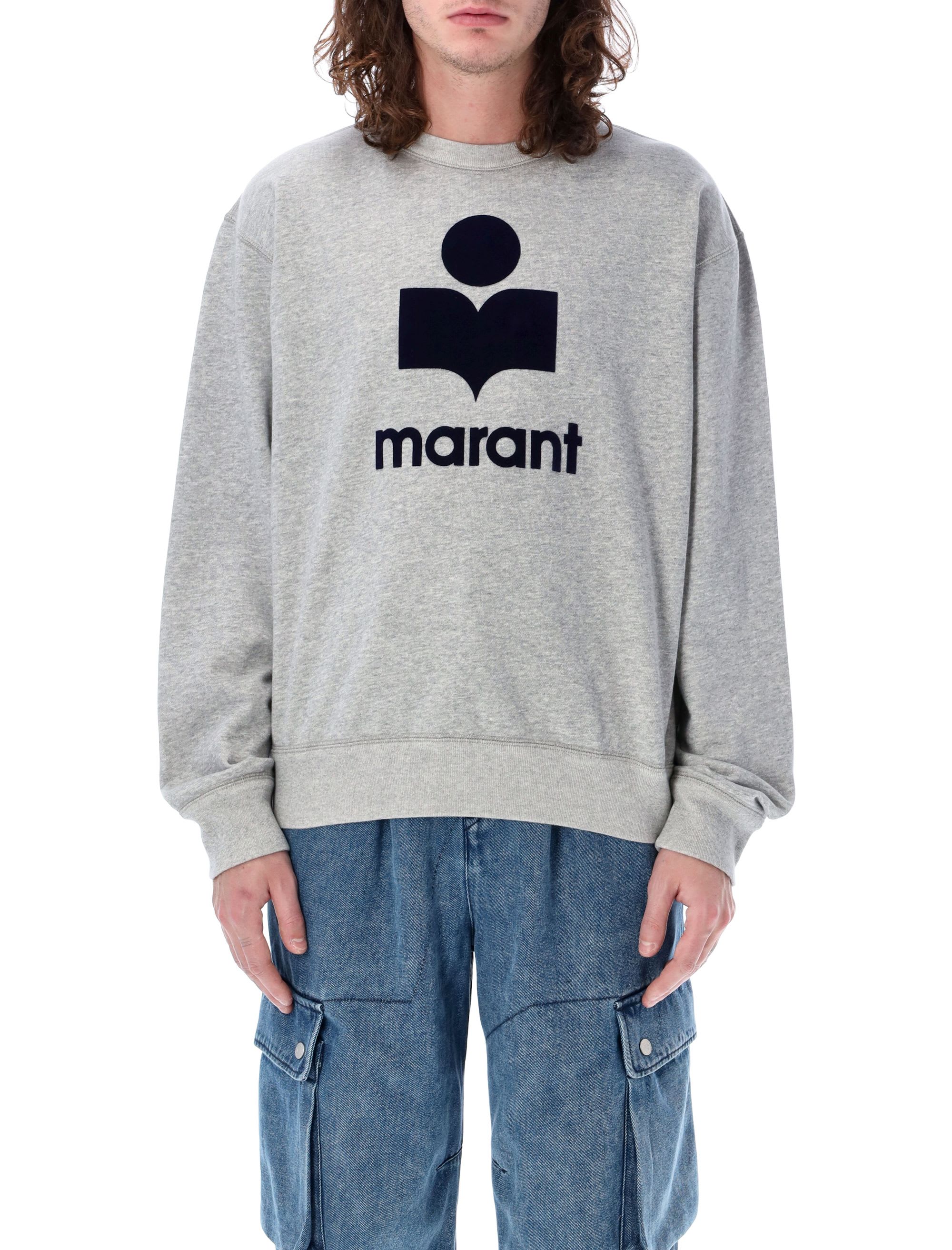 ★Isabel Marant★ Mikoi Logo Sweatshirt White SW0029HAA1M46H 24PSW0029HA-B1M18H-02FK-A.jpg?