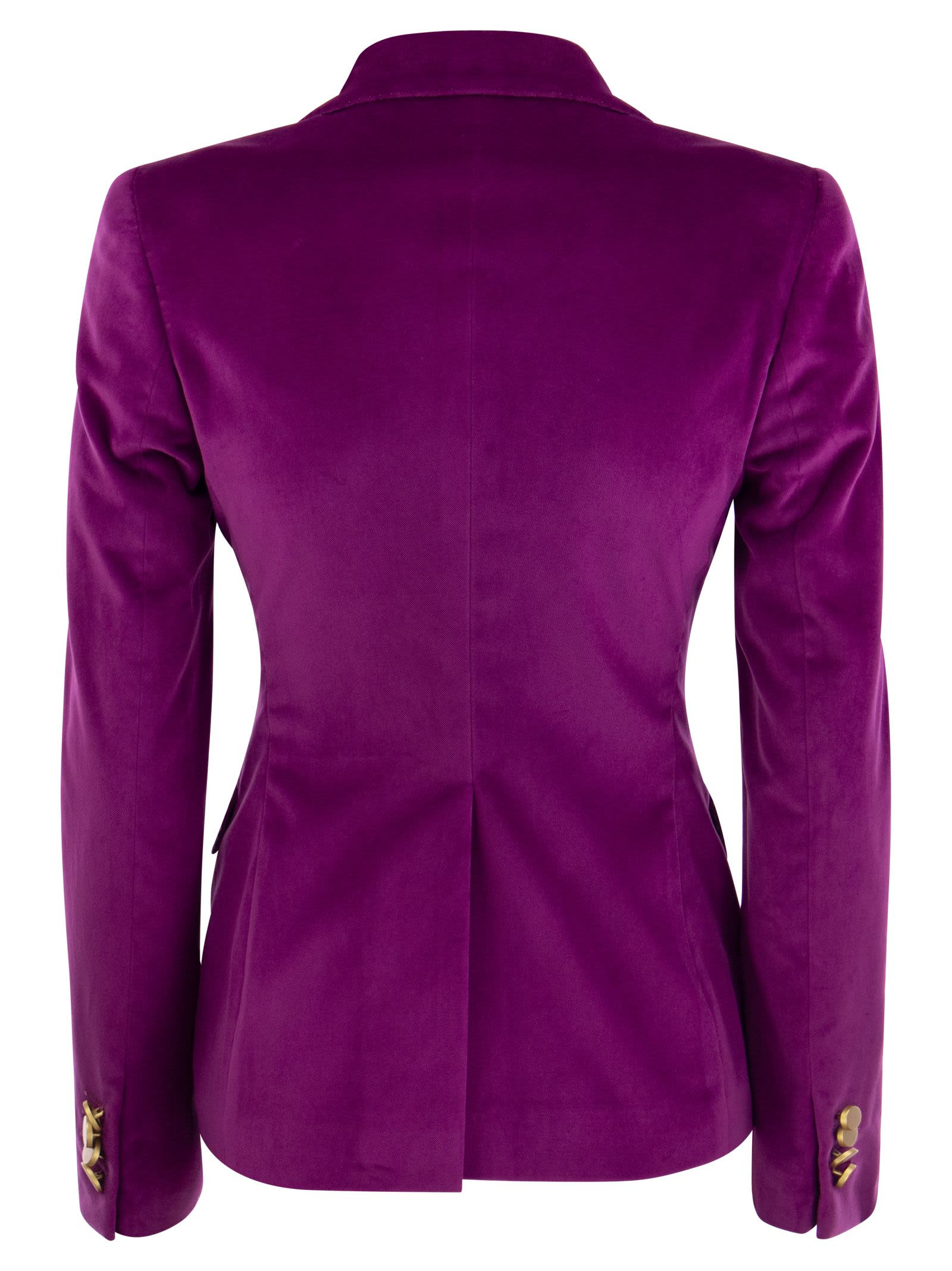 スーツ TAGLIATORE ALICYA - Double-breasted jersey blazer Alicya Double-Breasted Plaid Blazer by Tagliatore | Andrews