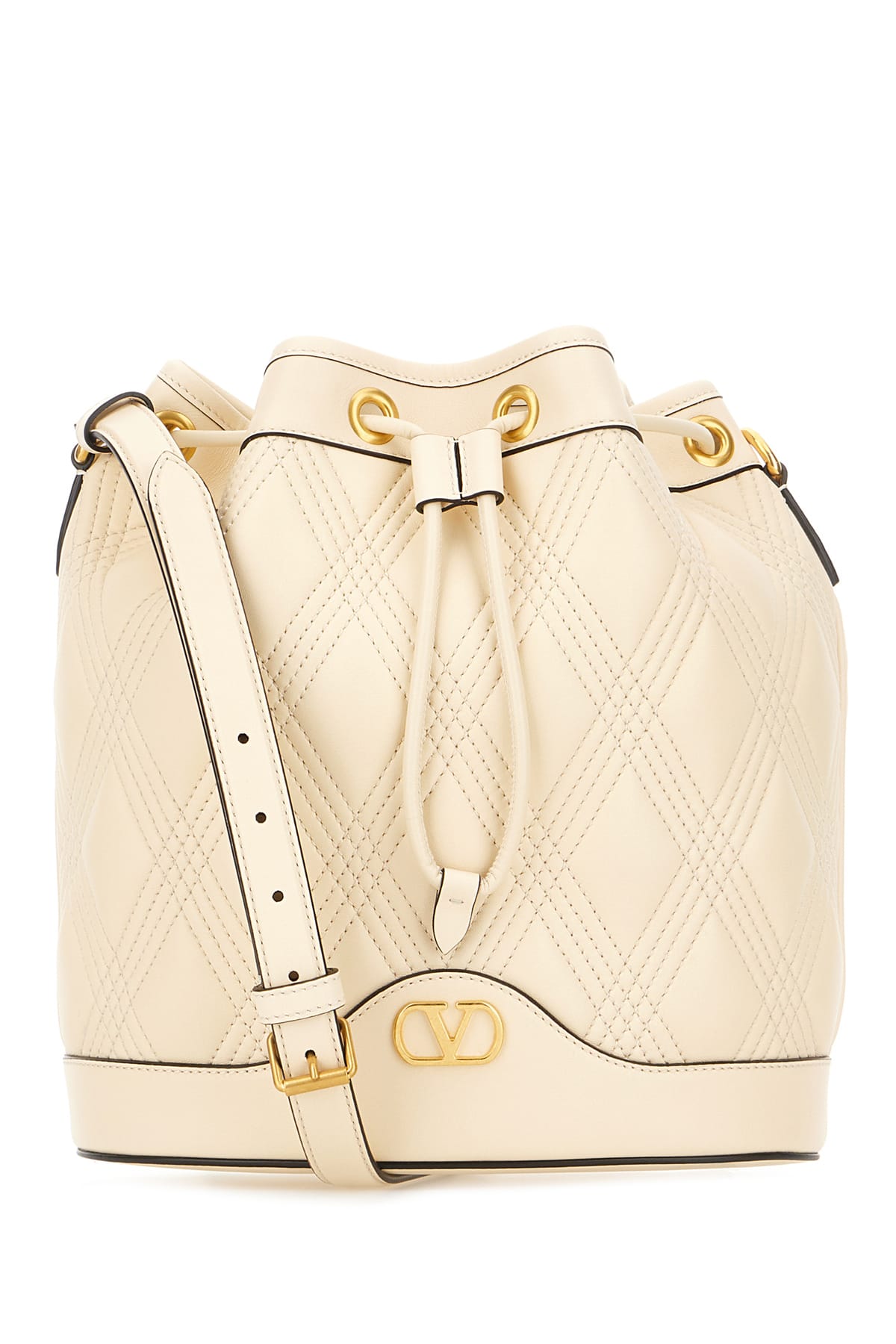 Valentino Garavani Ivory Leather Crossbody Bag | italist