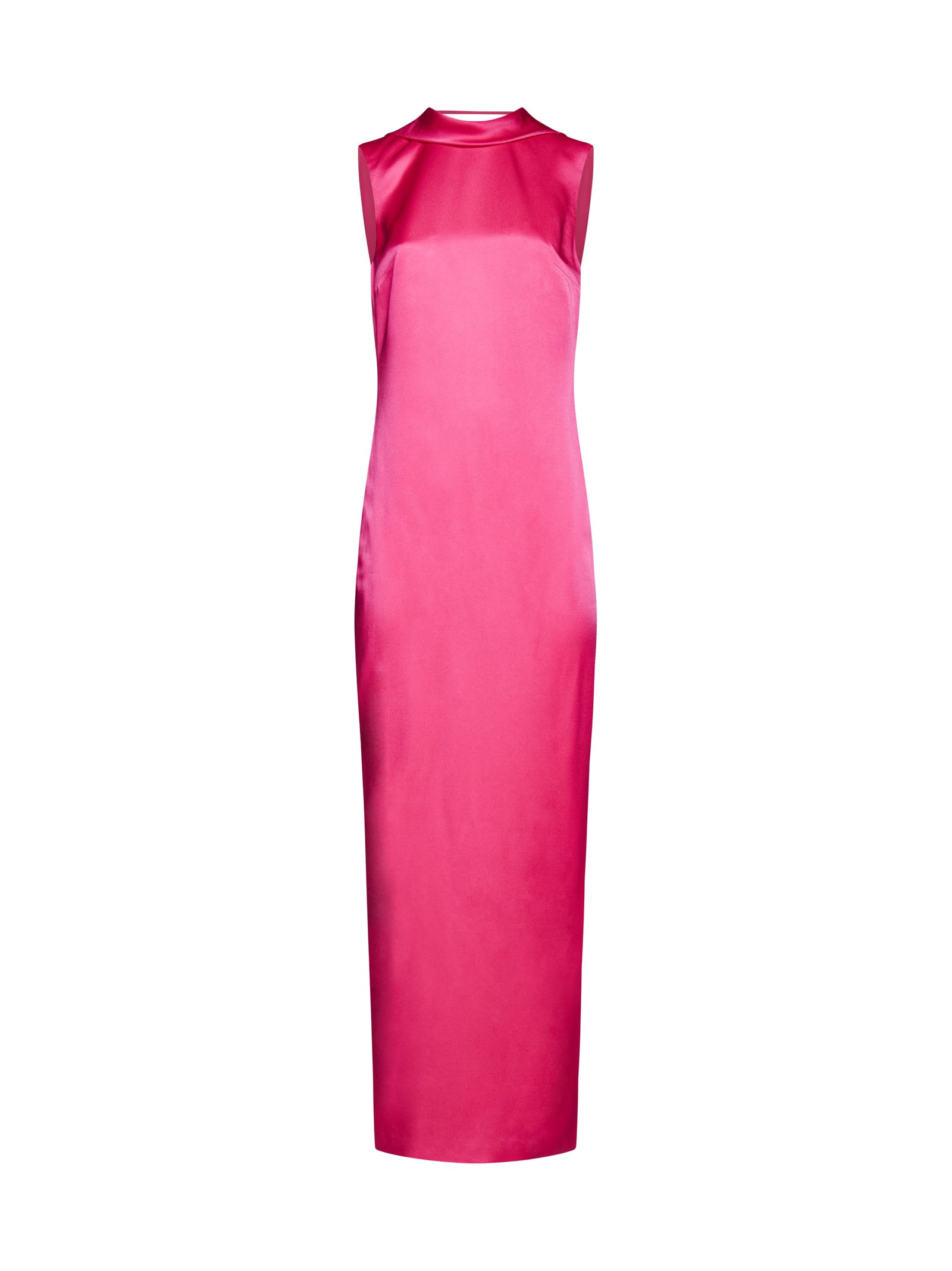 ワンピース VERSACE LONG DRESS WITH RING NECKLINE Versace Long Dress With Ring Neckline | italist