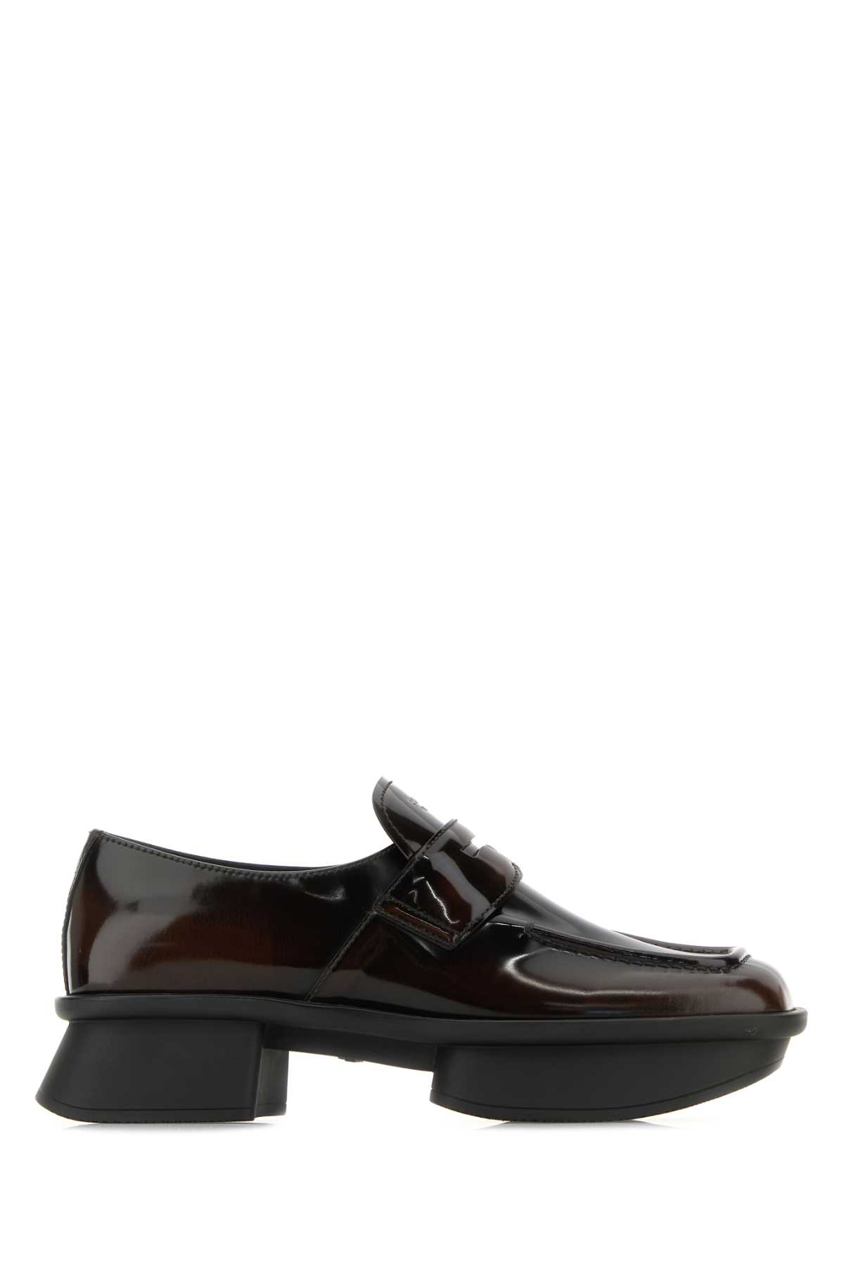 ローファー・オックスフォード PRADA BROWN LEATHER EQUAL LOAFERS Prada Brown Leather Equal Loafers | italist