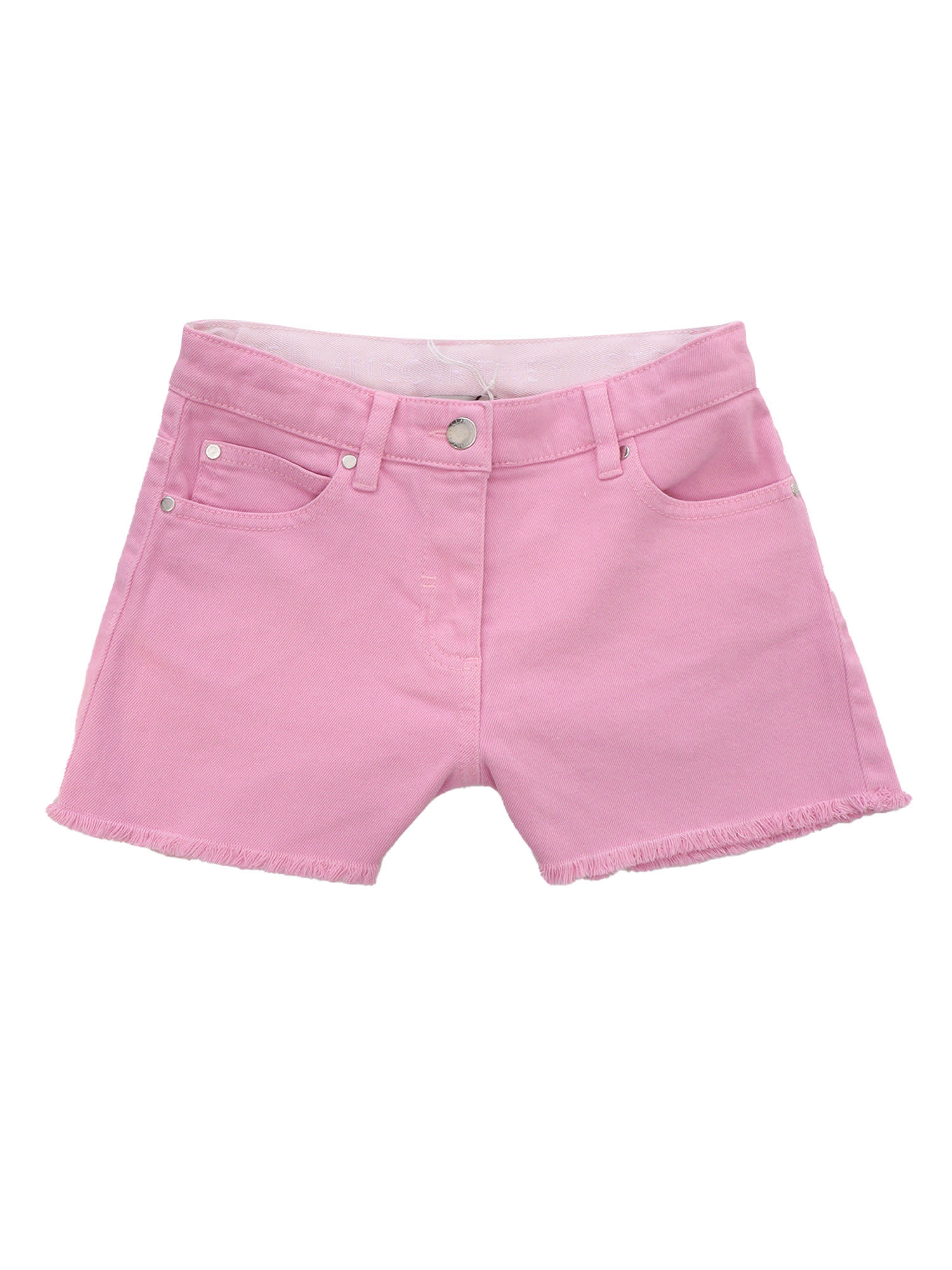 Stella McCartney Kids Pink Denim Shorts | italist