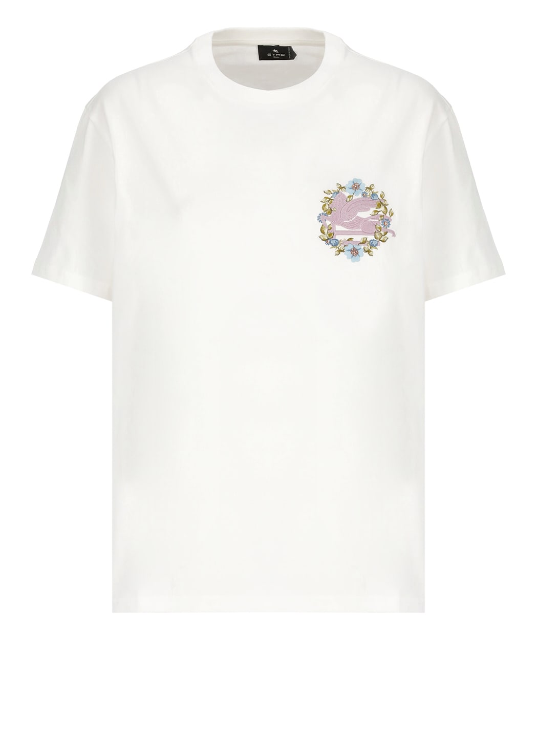 Tシャツ・カットソー ETRO FW24 Logo embroidery shirt (MRIB000299TR556 S8452) Etro Embroidery T-shirt | italist