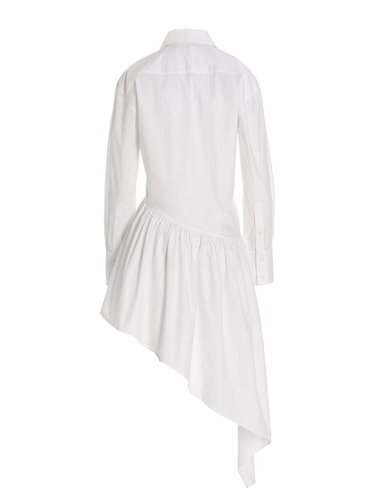 J.W. Anderson Asymmetric Shirt Dress | italist