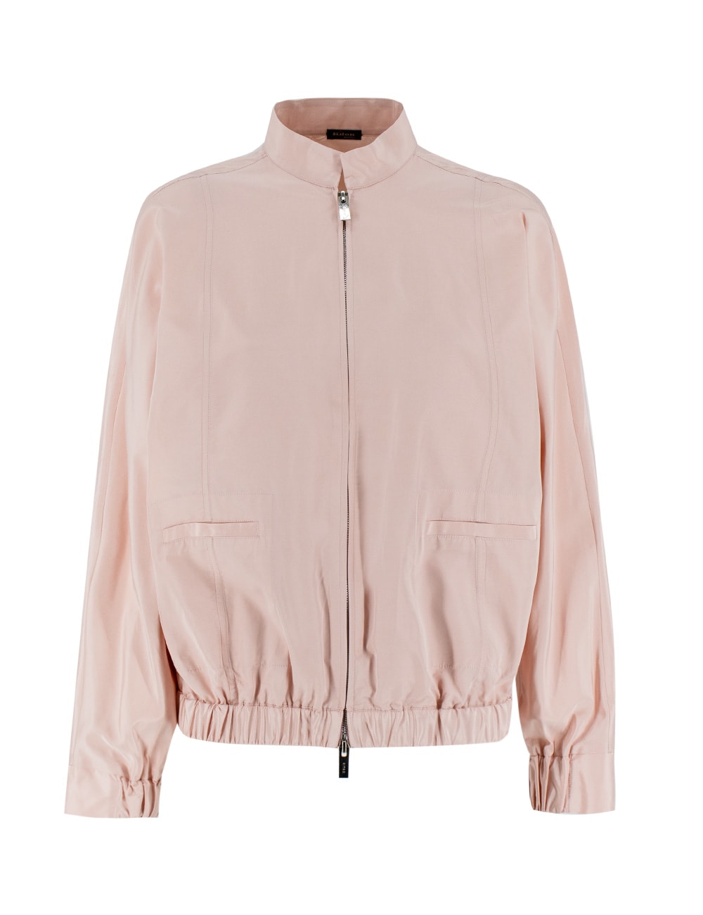 ジャケット Kiton D53411K0969C01002 Coats Bomber Kiton Bomber Jacket in Grey - Taylor Richards & Conger