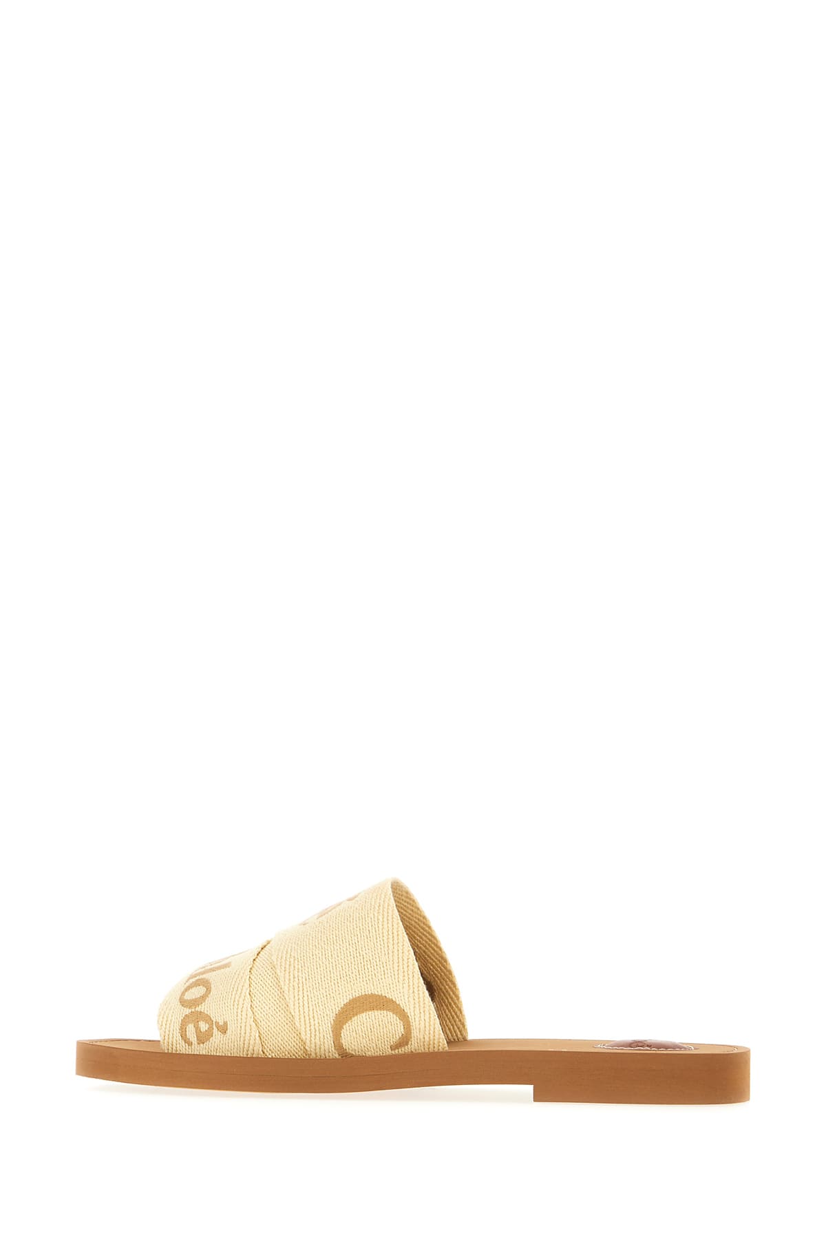 【関税&送料込】Chloe Cream Isla Slippers Chloé Cream Isla Slippers | italist