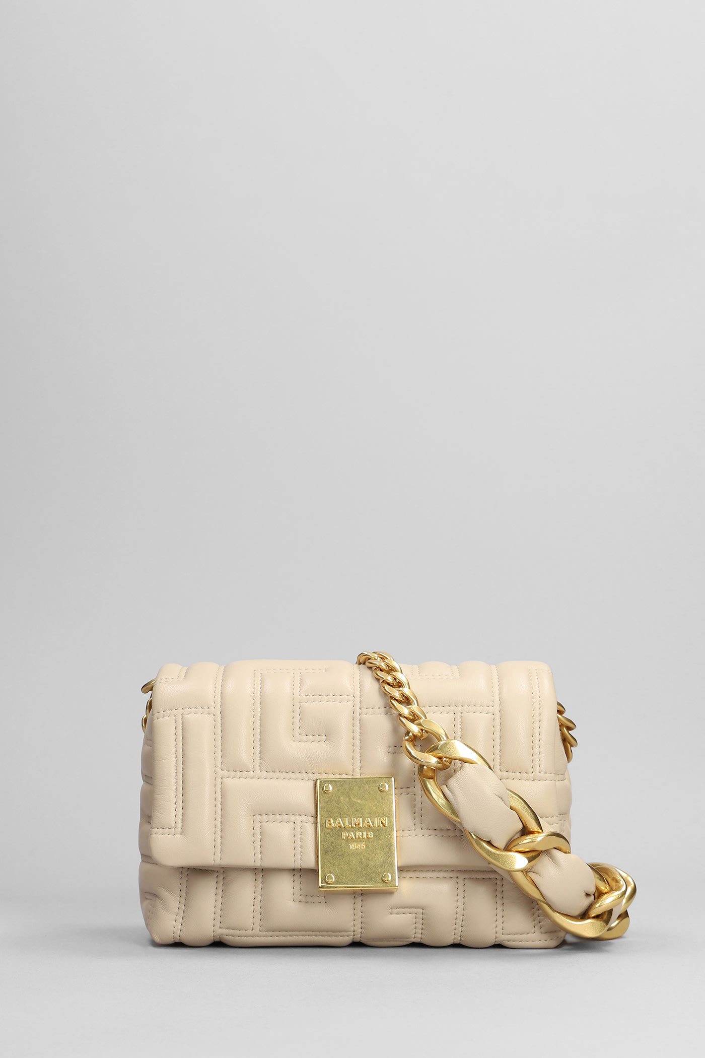 ショルダーバッグ・ポシェット BALMAIN Woman Shoulder bag Beige FN1FD871LTFL 0DA Women's Crossbody Bags Collection | BALMAIN