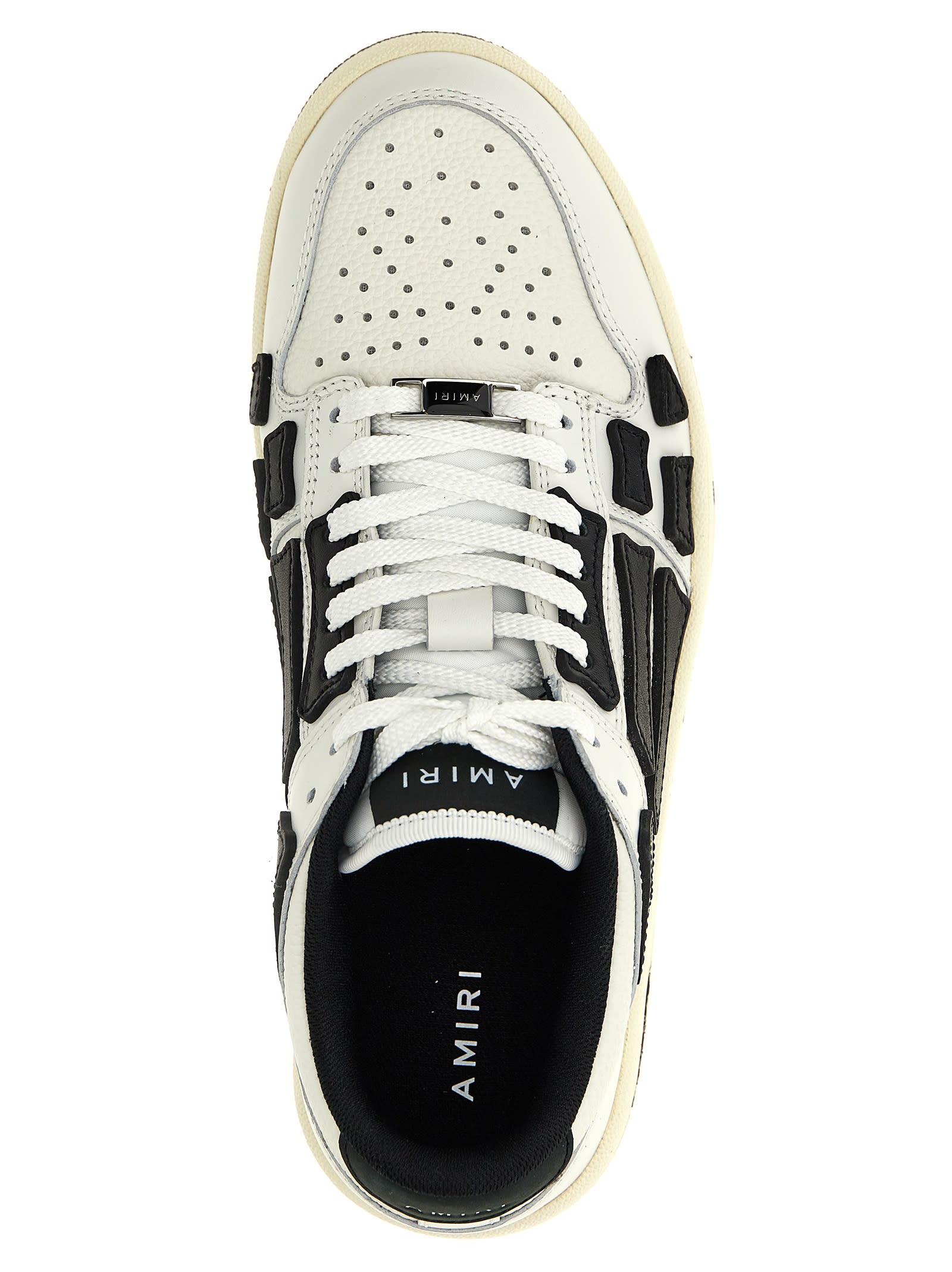 関税送料込み■Amiri■CNY Skel Top Low スニーカー AMIRI Skel Top Low Sneakers | White | FARFETCH ID