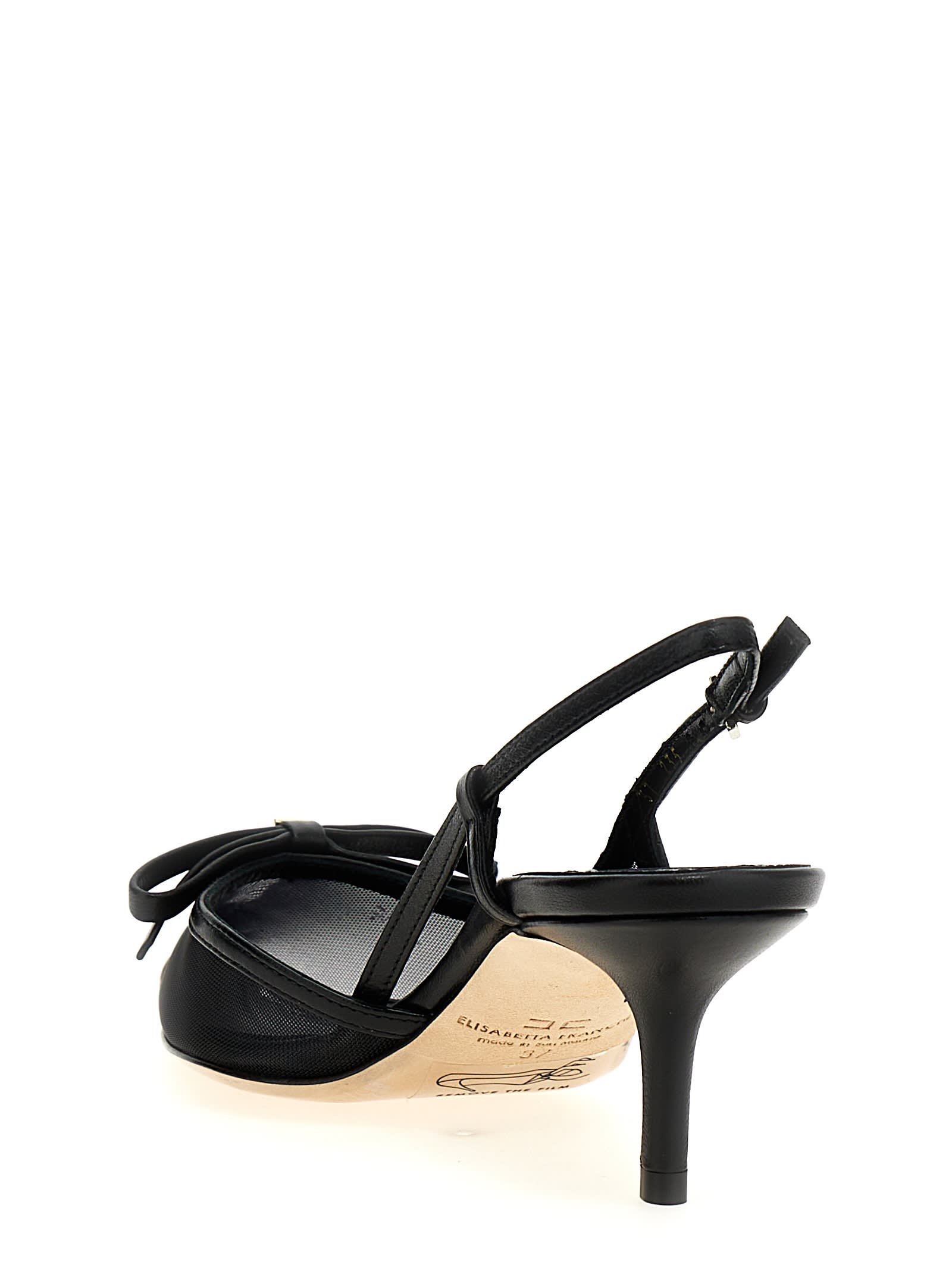 Elisabetta Franchi Bow Slingback | italist