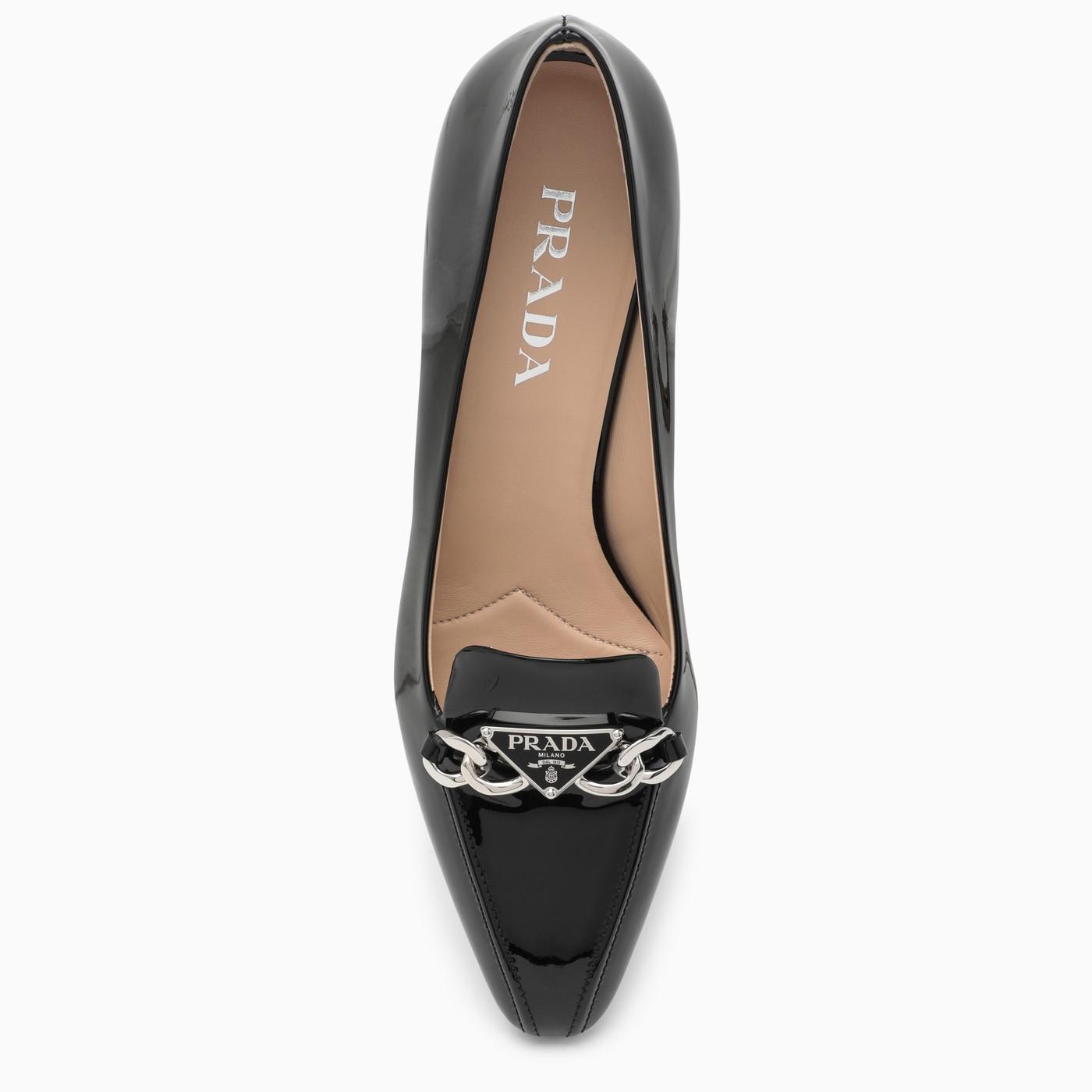 フラットシューズ Prada moccasin Prada Moccasin With Heel | italist