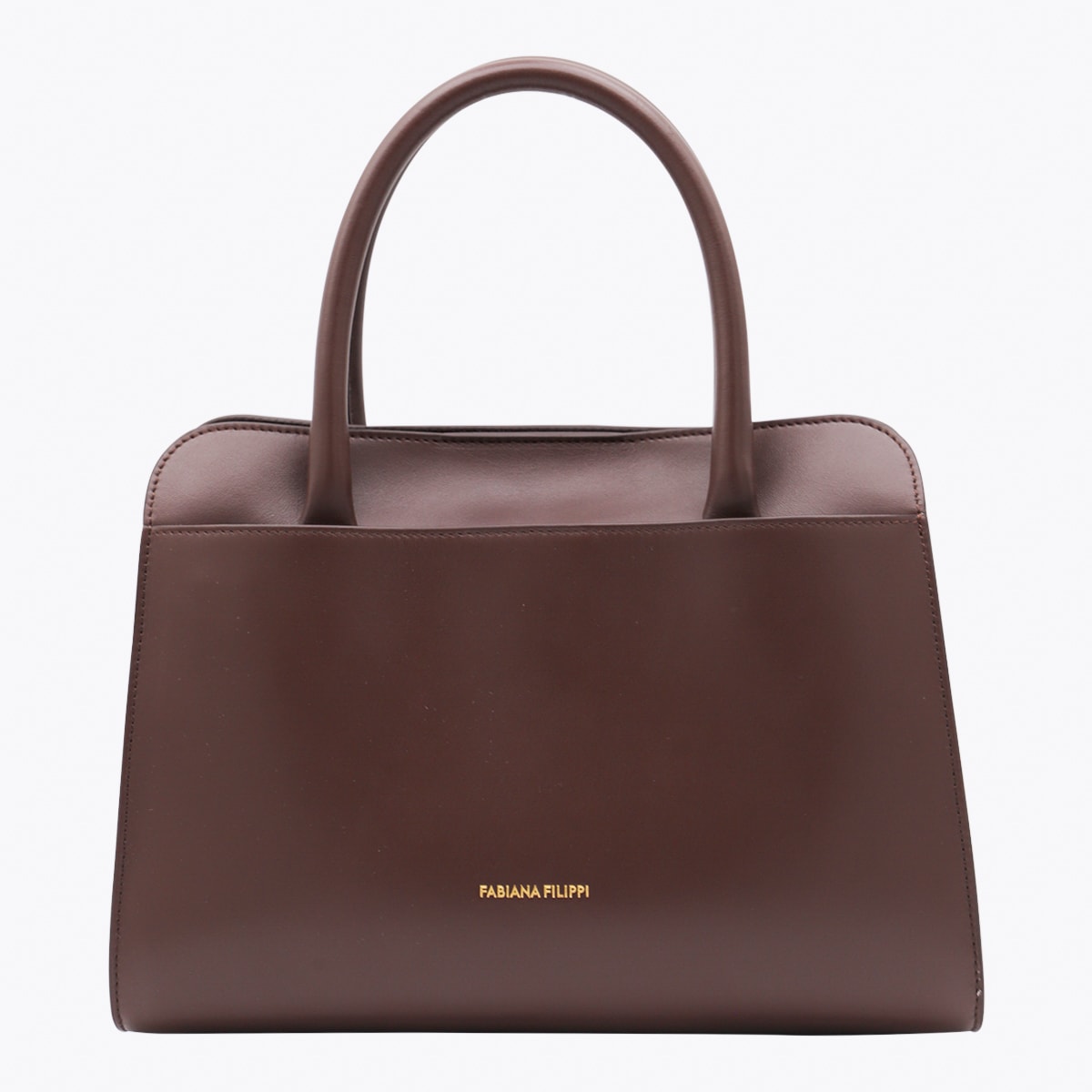 ★関税込み★ FABIANA FILIPPI BLACK LEATHER TOP HANDLE BAG Fabiana Filippi Leather Top Handle Bag in Black | Lyst UK