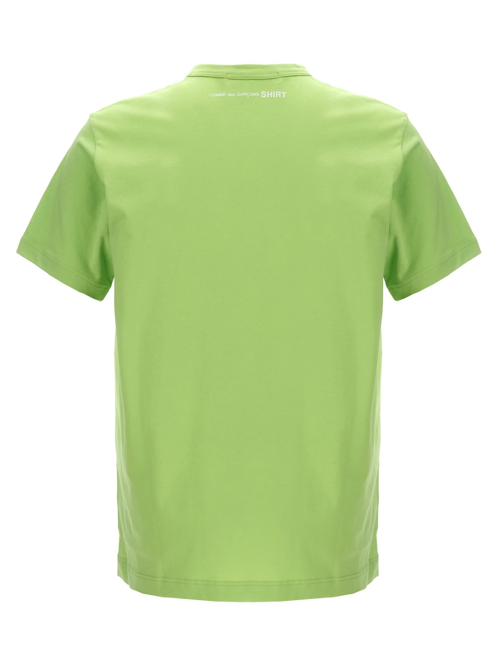 Comme des Garçons Shirt Logo Print Cotton T-shirt | italist